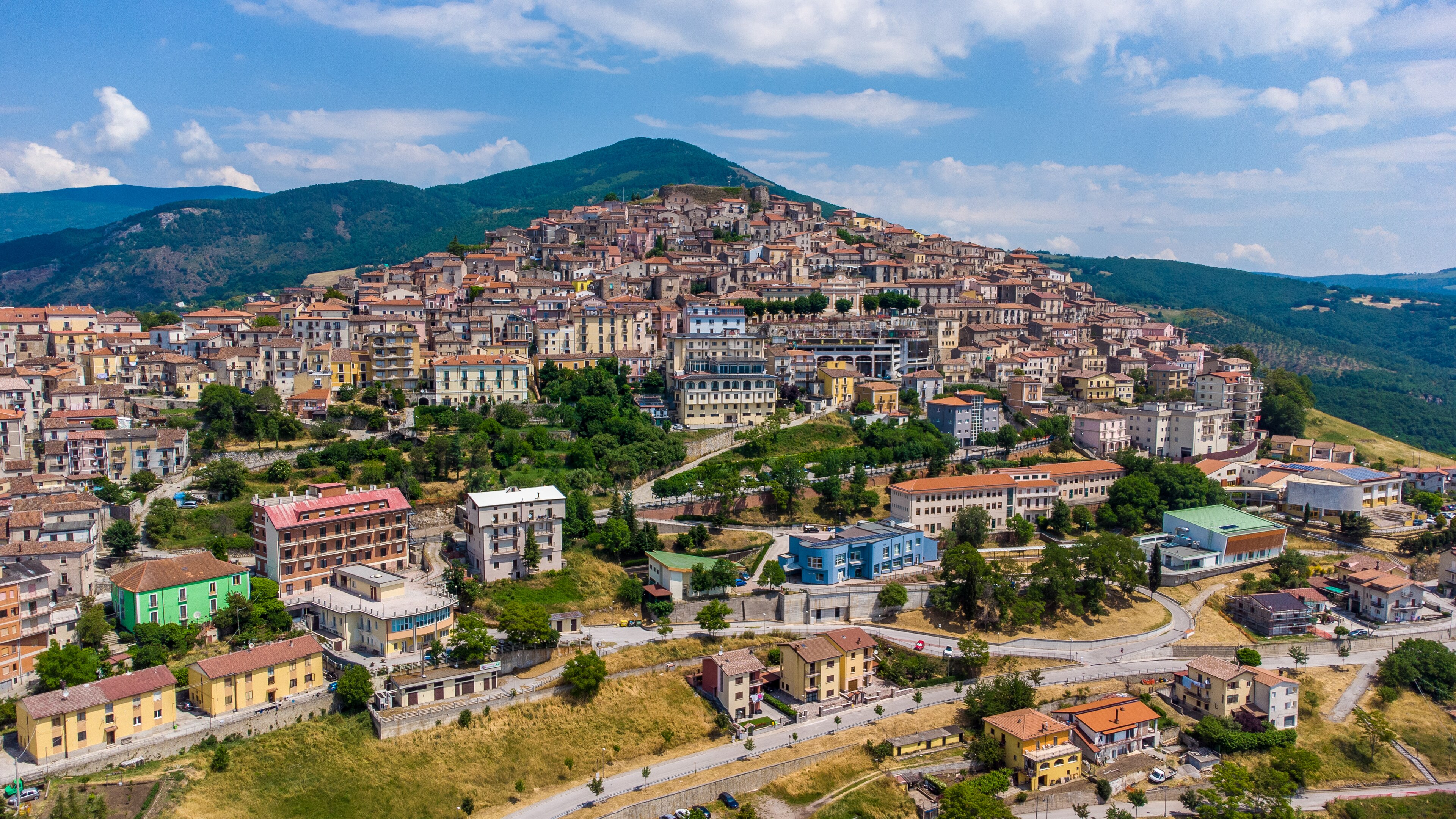 Viggiano, mountain village in Italy