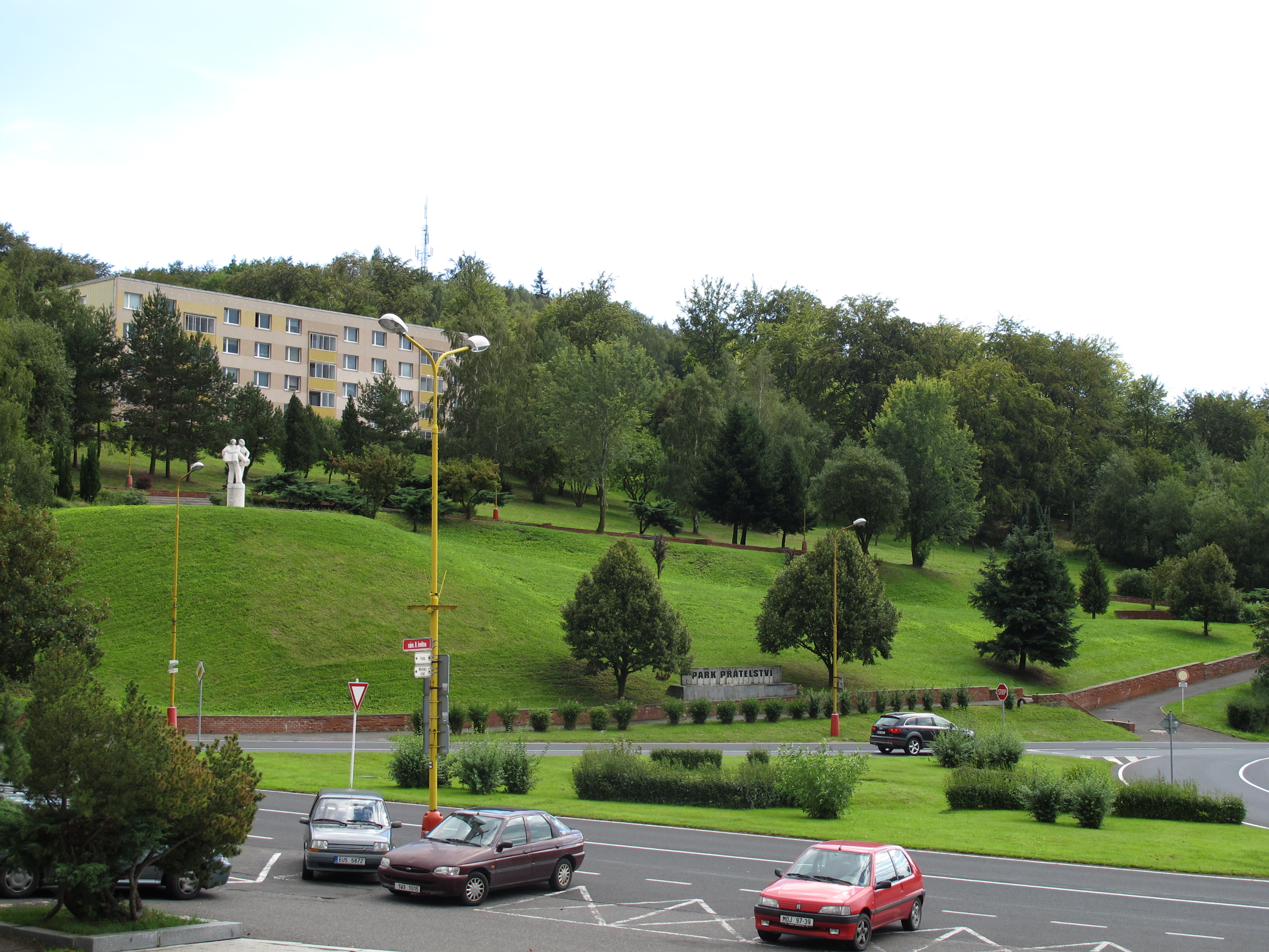 Meziboří, mountain village in Czechia