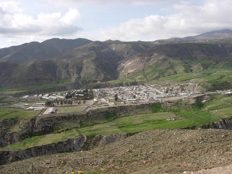 Putre, mountain village in Chile