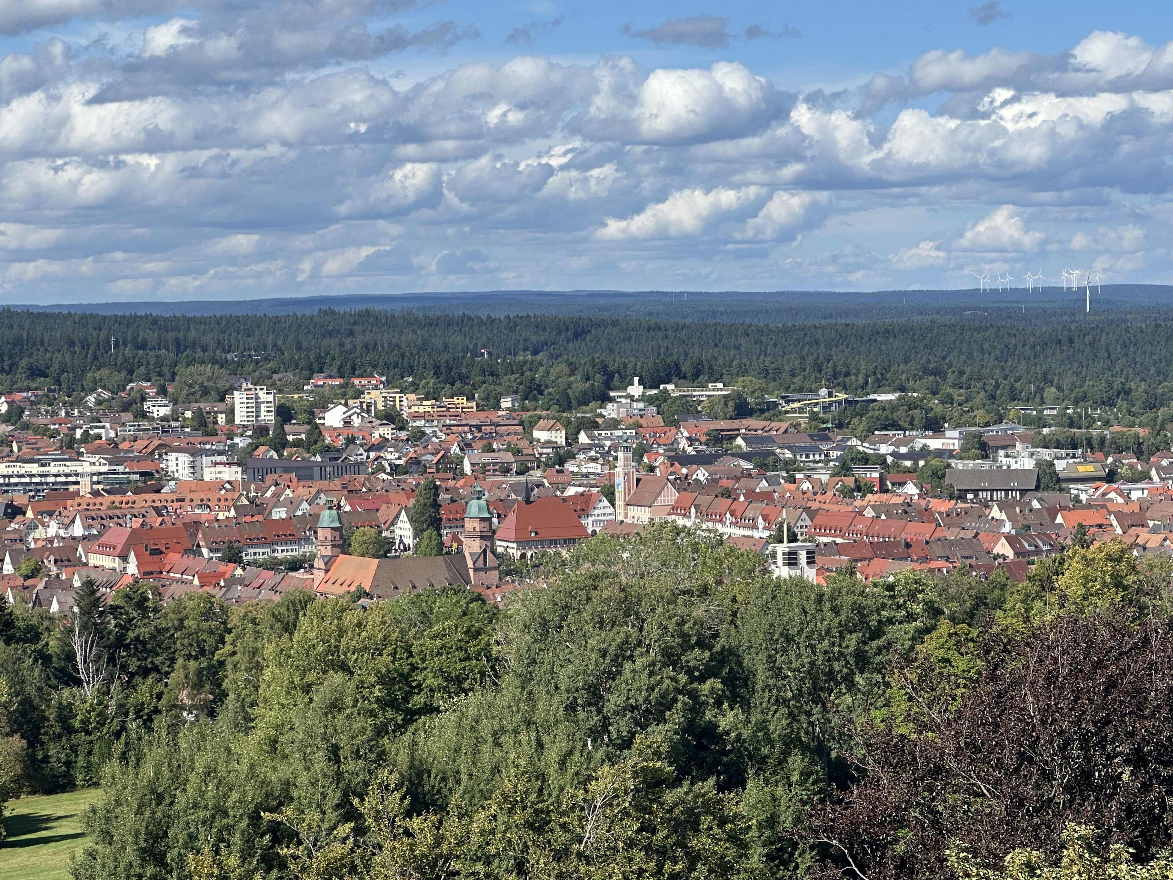 Freudenstadt, mountain village in Germany