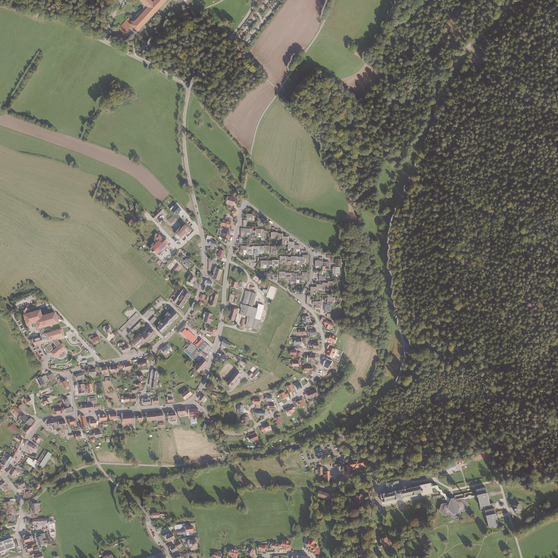 Schomberg, mountain village in Germany