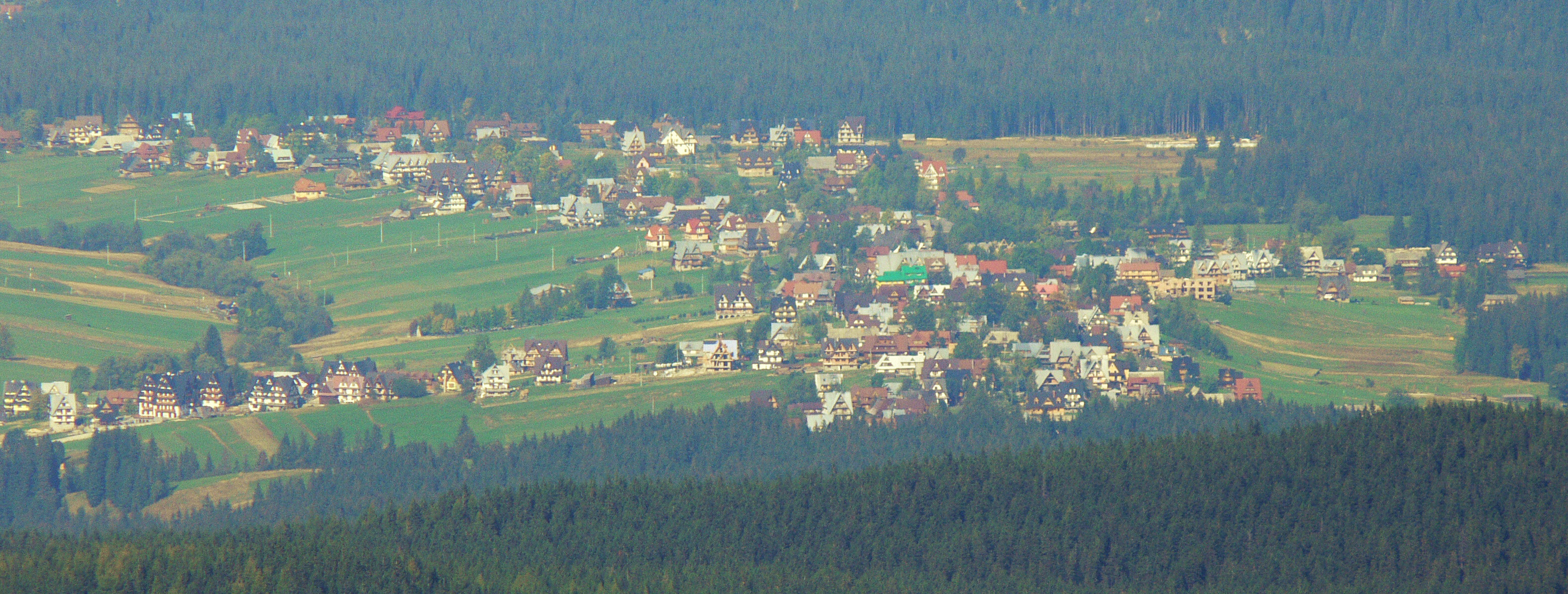 Murzasichle — Alpine village in Poland