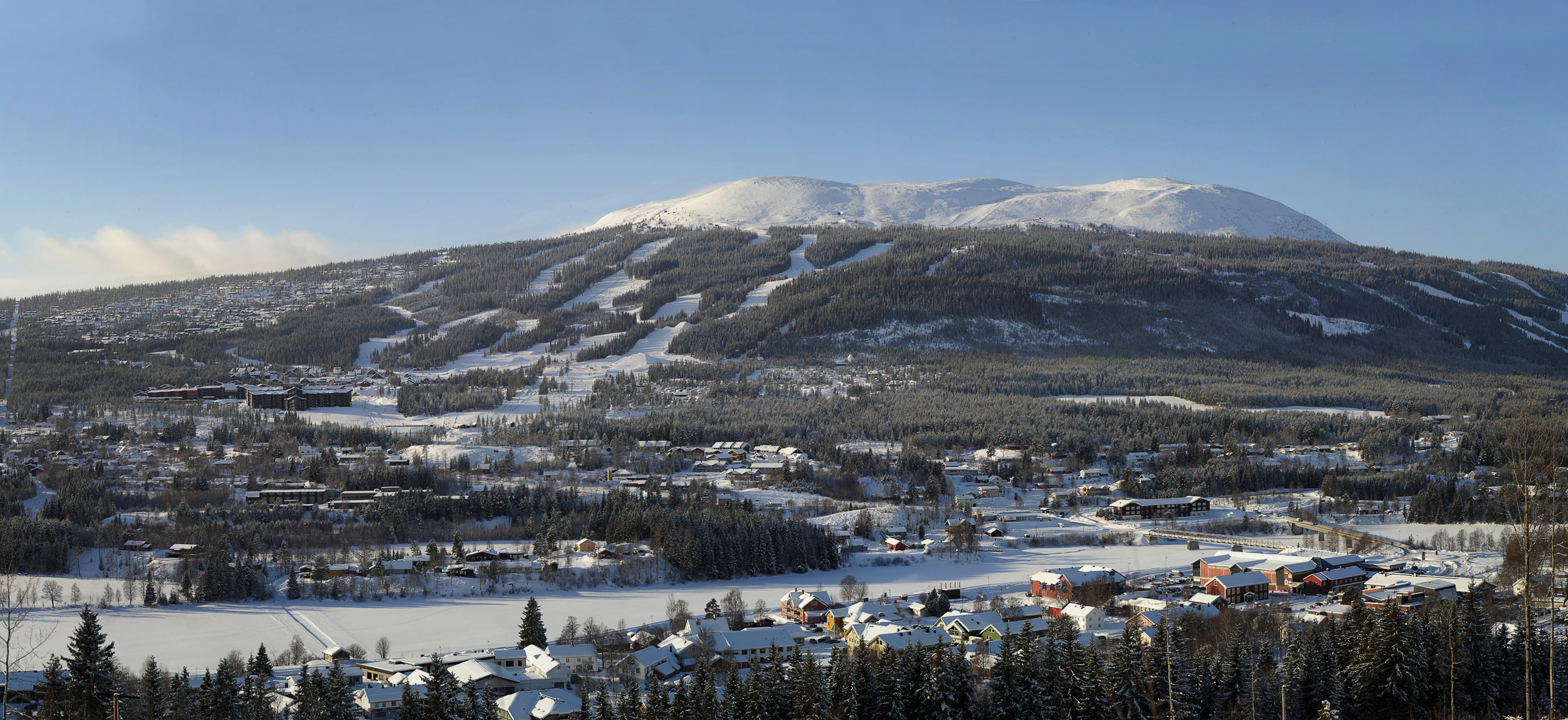 Trysil, mountain village in Norway