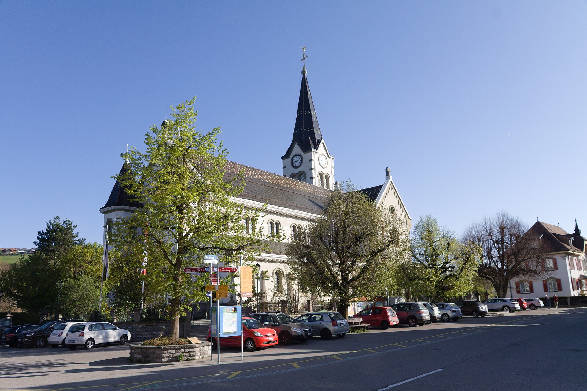 Hapfere – Plaffeien — Alpine village in Switzerland
