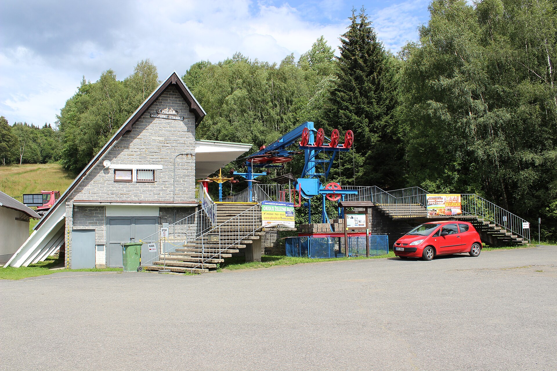 Slavoj — Alpine village in Czechia