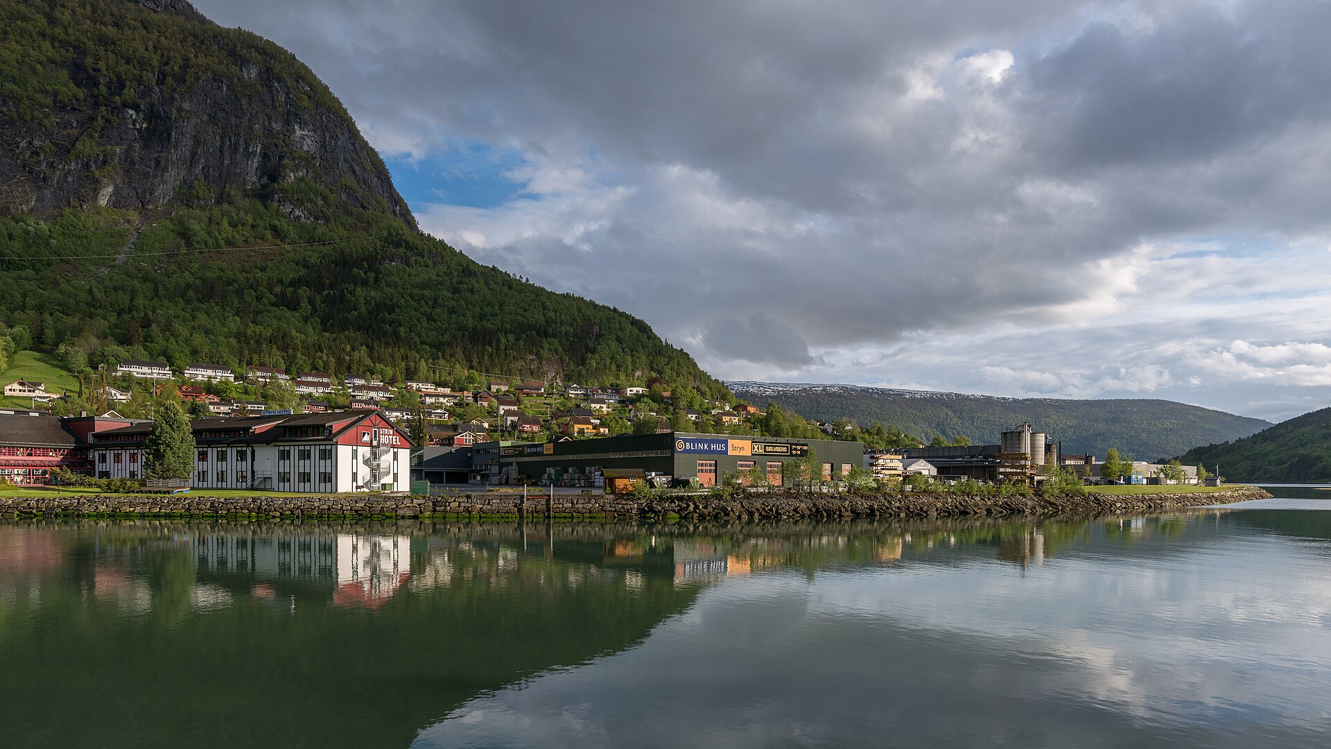 Stryn Vinterski, mountain village in Norway