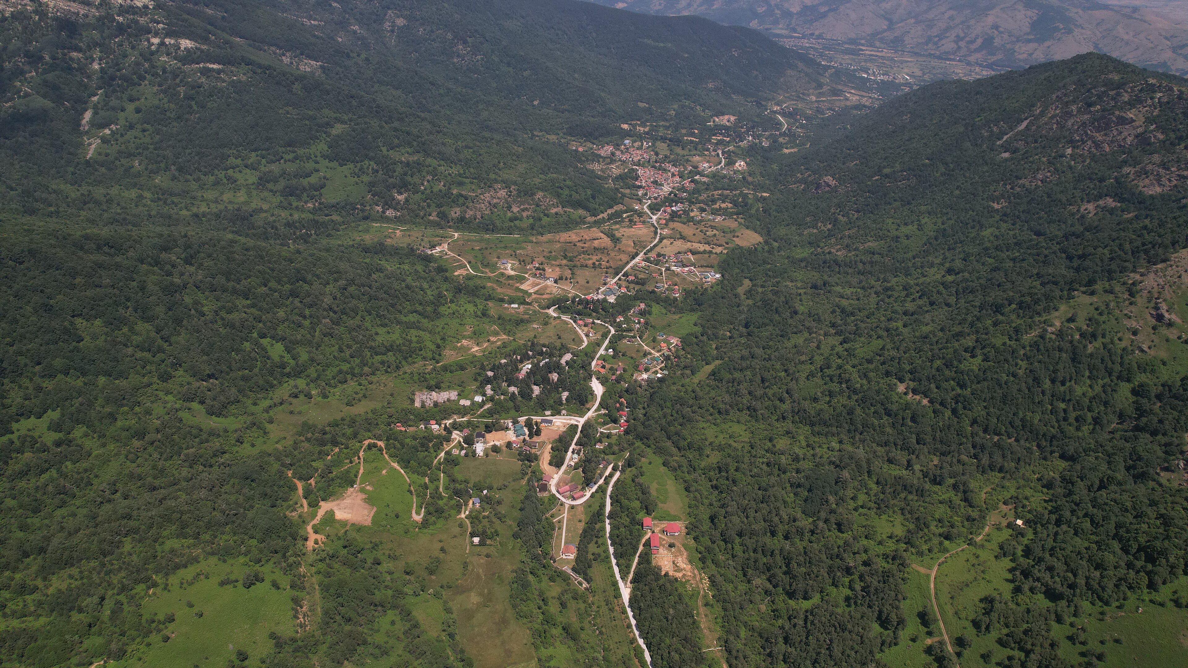 Nizepole, mountain village in North Macedonia