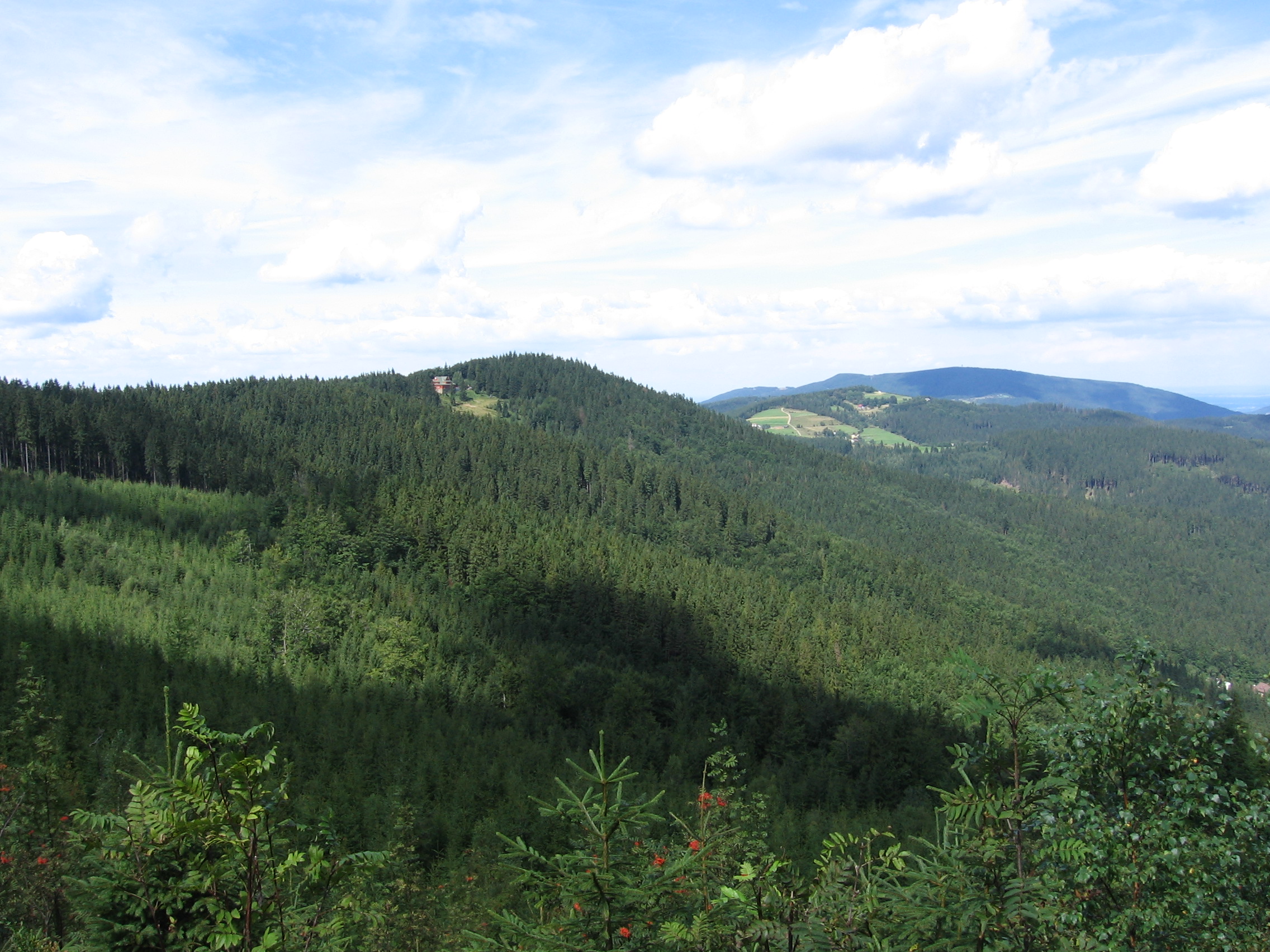 Stożek — Alpine village in Poland