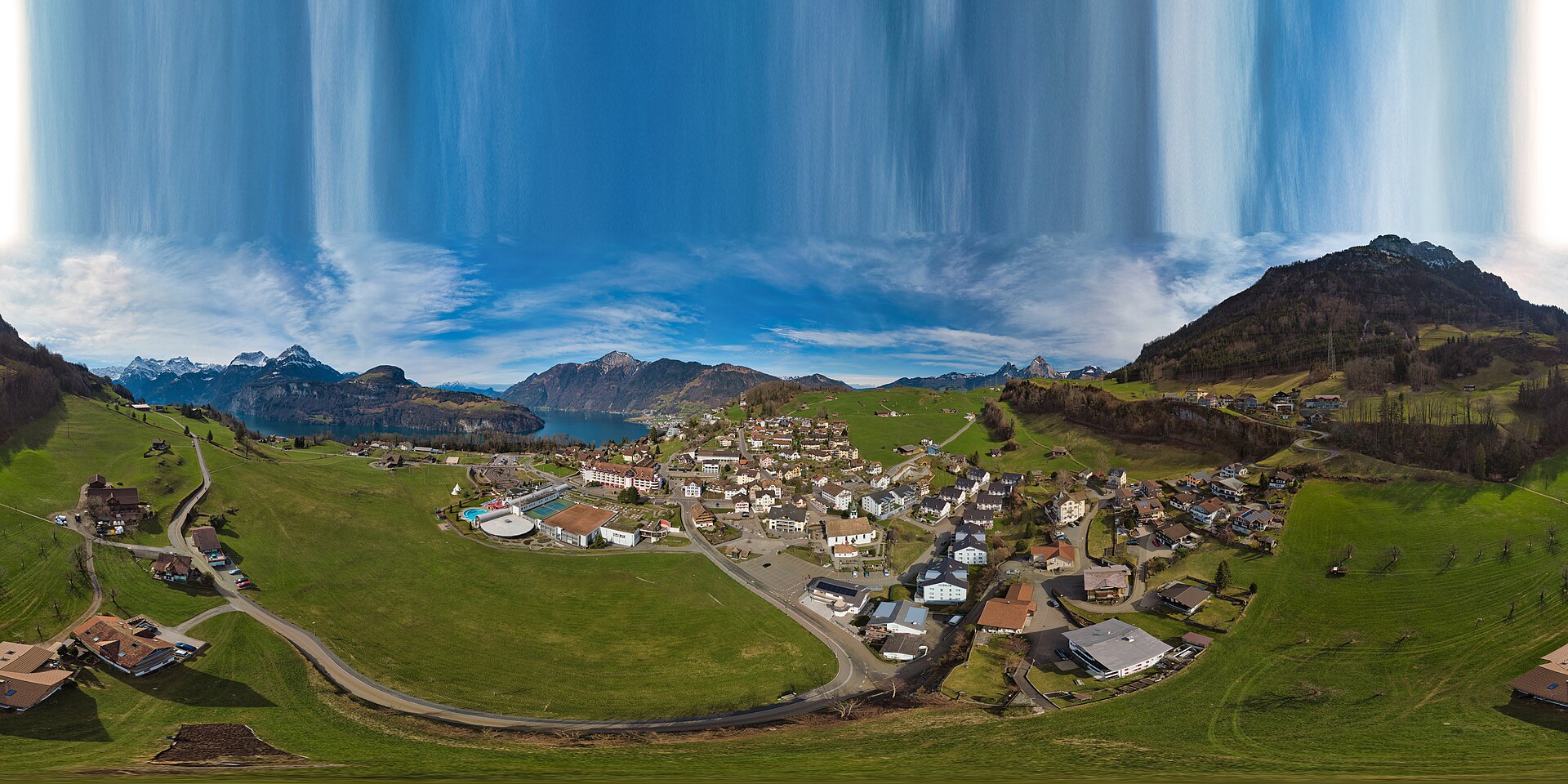 Telli – Morschach — Alpine village in Switzerland