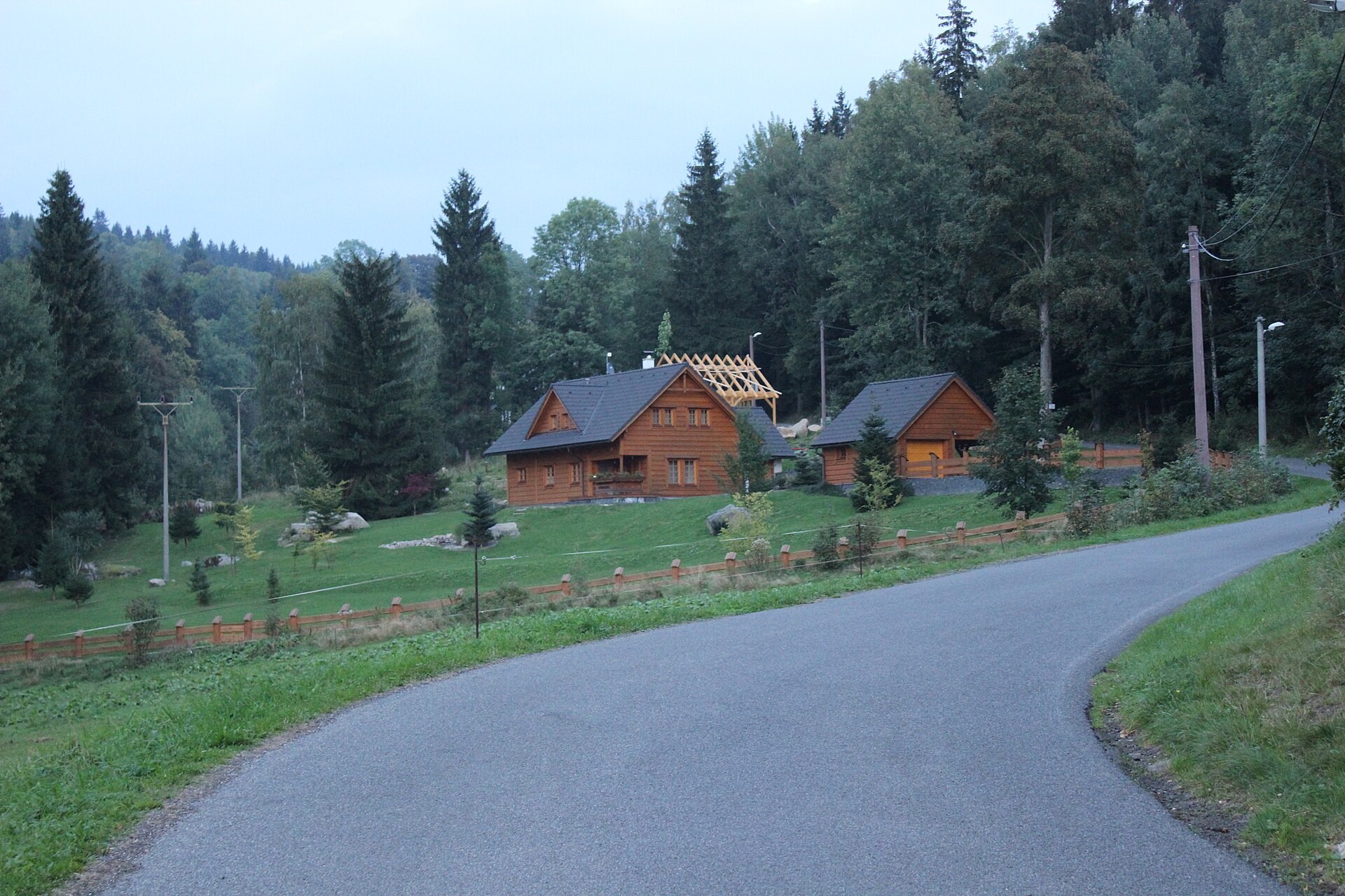 Skiarena Jizerky — Alpine village in Czechia
