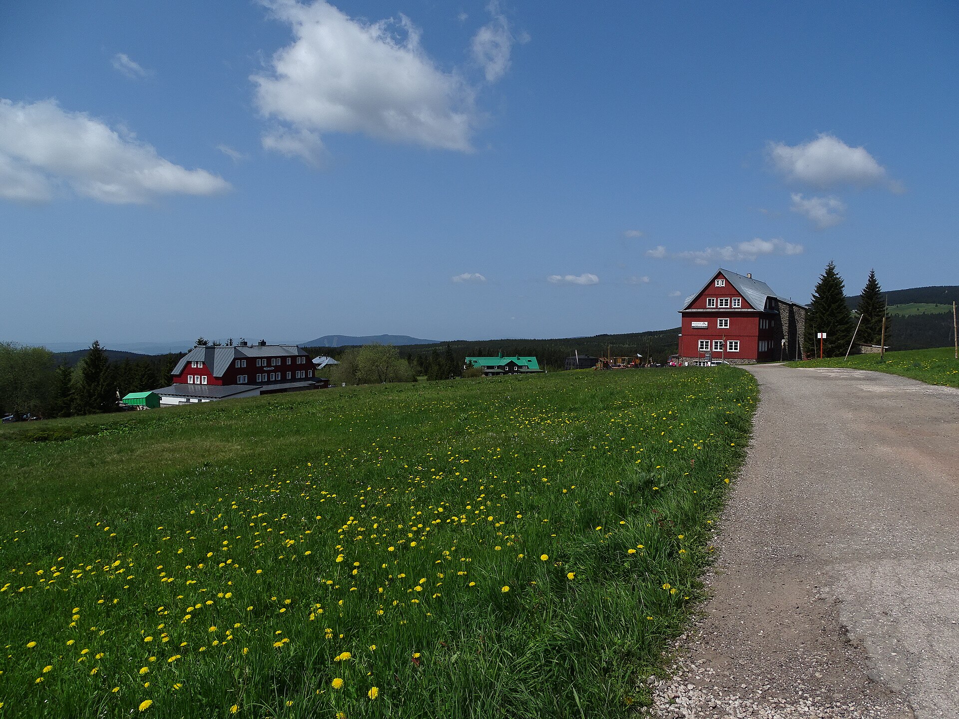 Skiresort Černá Hora-Pec — Alpine village in Czechia