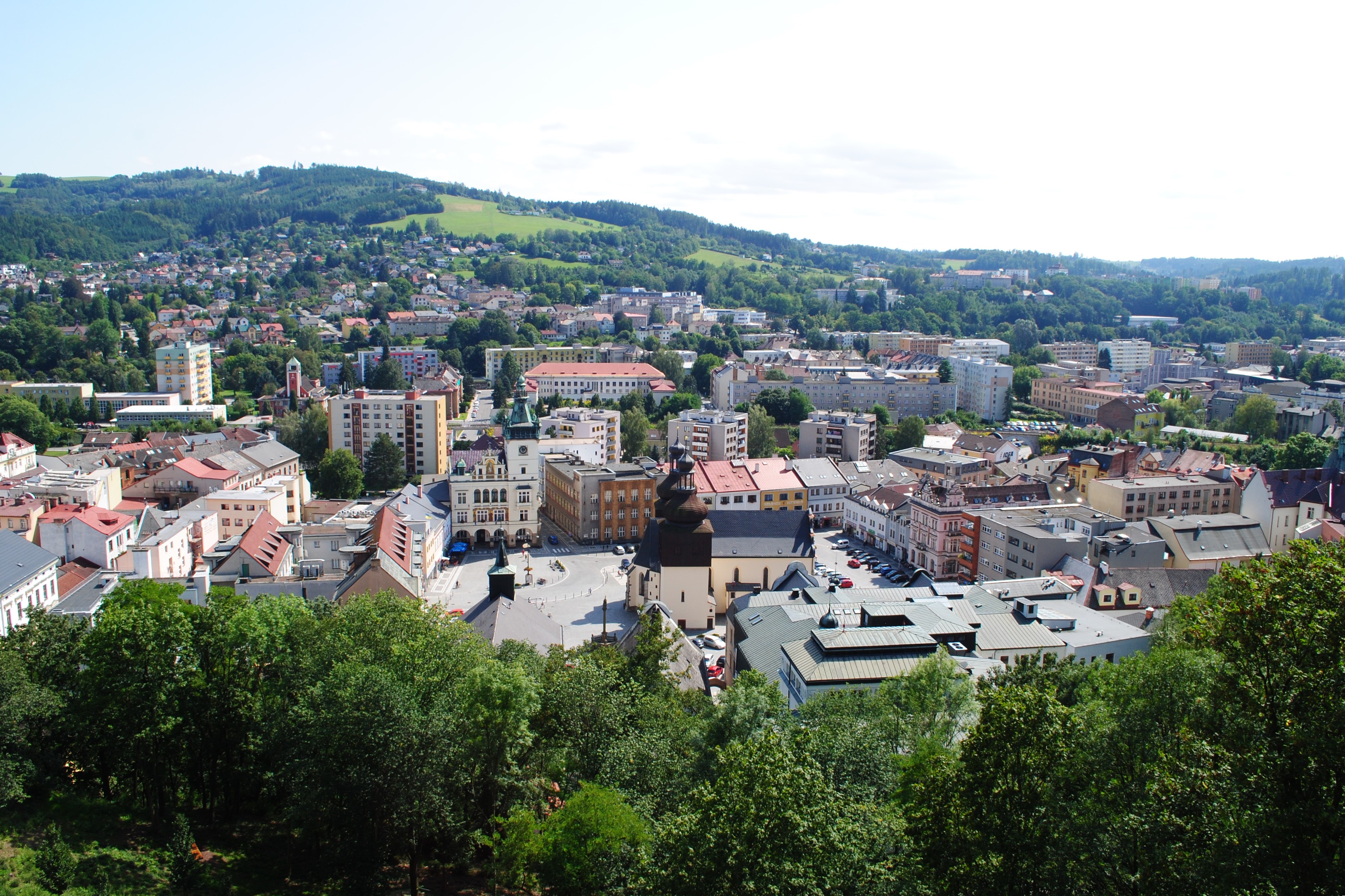 Náchod — Alpine village in Czechia