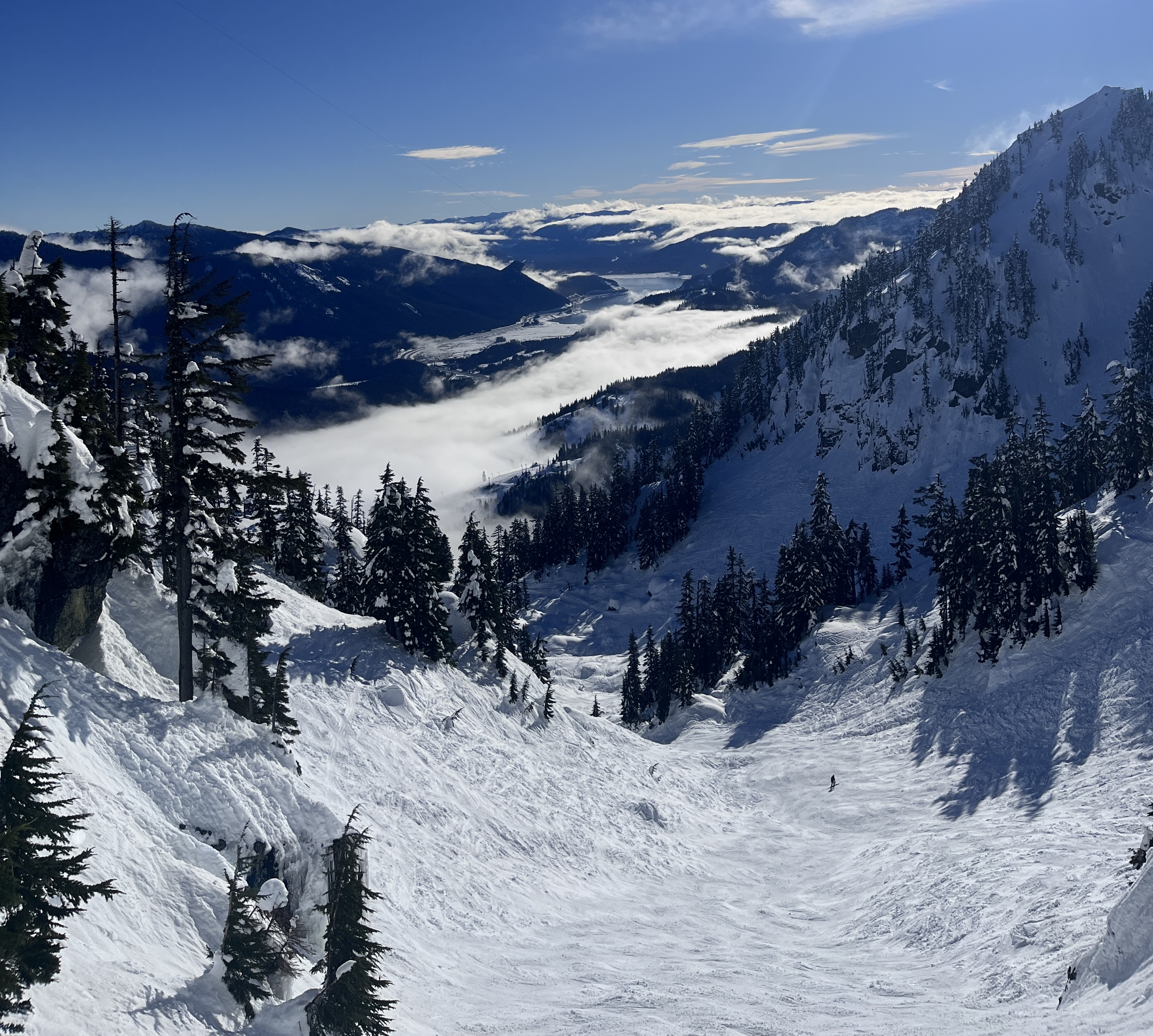 Alpental, mountain village in United States