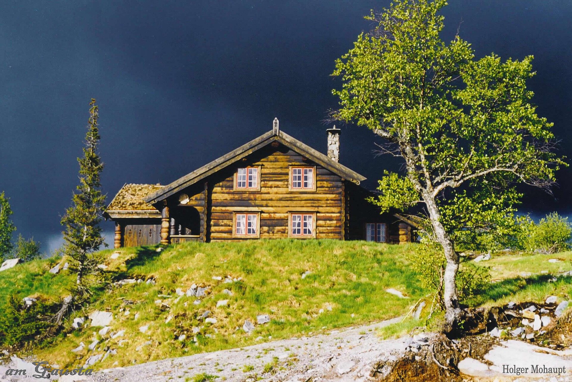 Gausta skisenter, mountain village in Norway