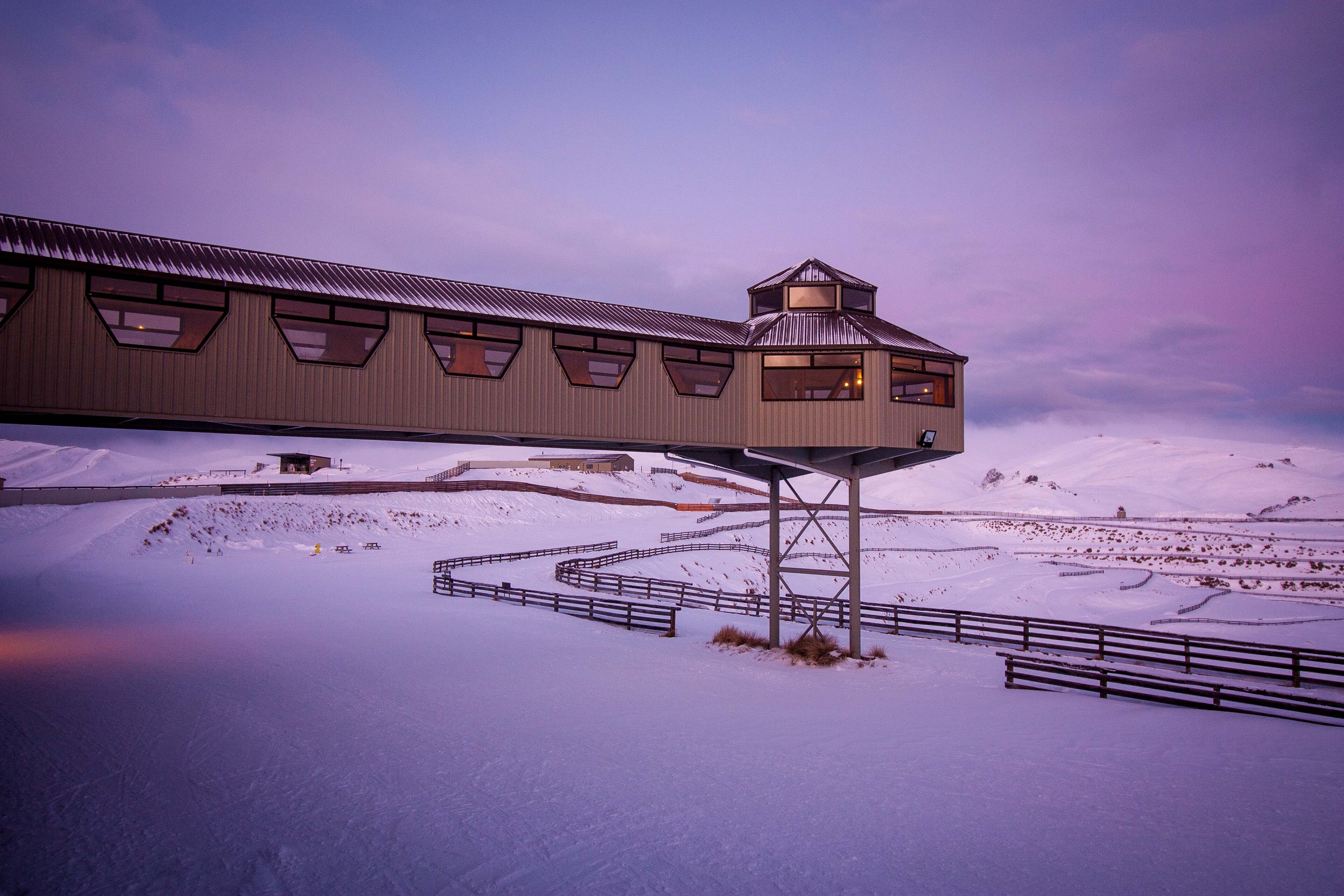 Snow Farm, mountain village in New Zealand