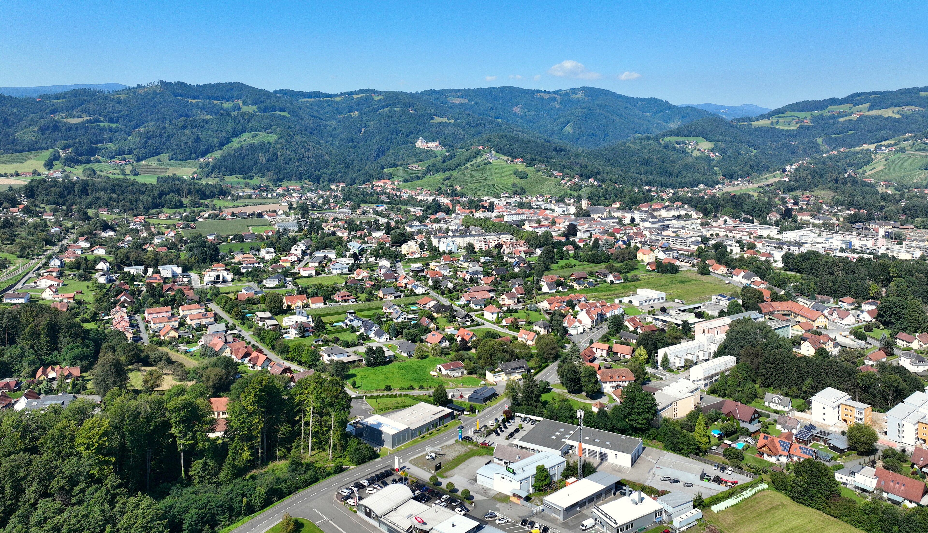 Deutschlandsberg — Alpine village in Austria