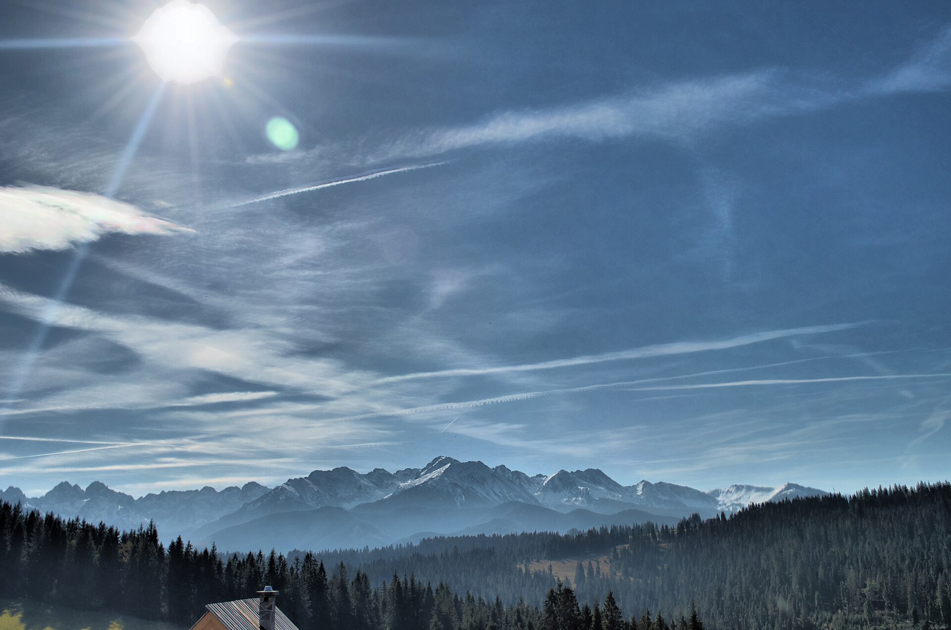 Brzegi — Alpine village in Poland
