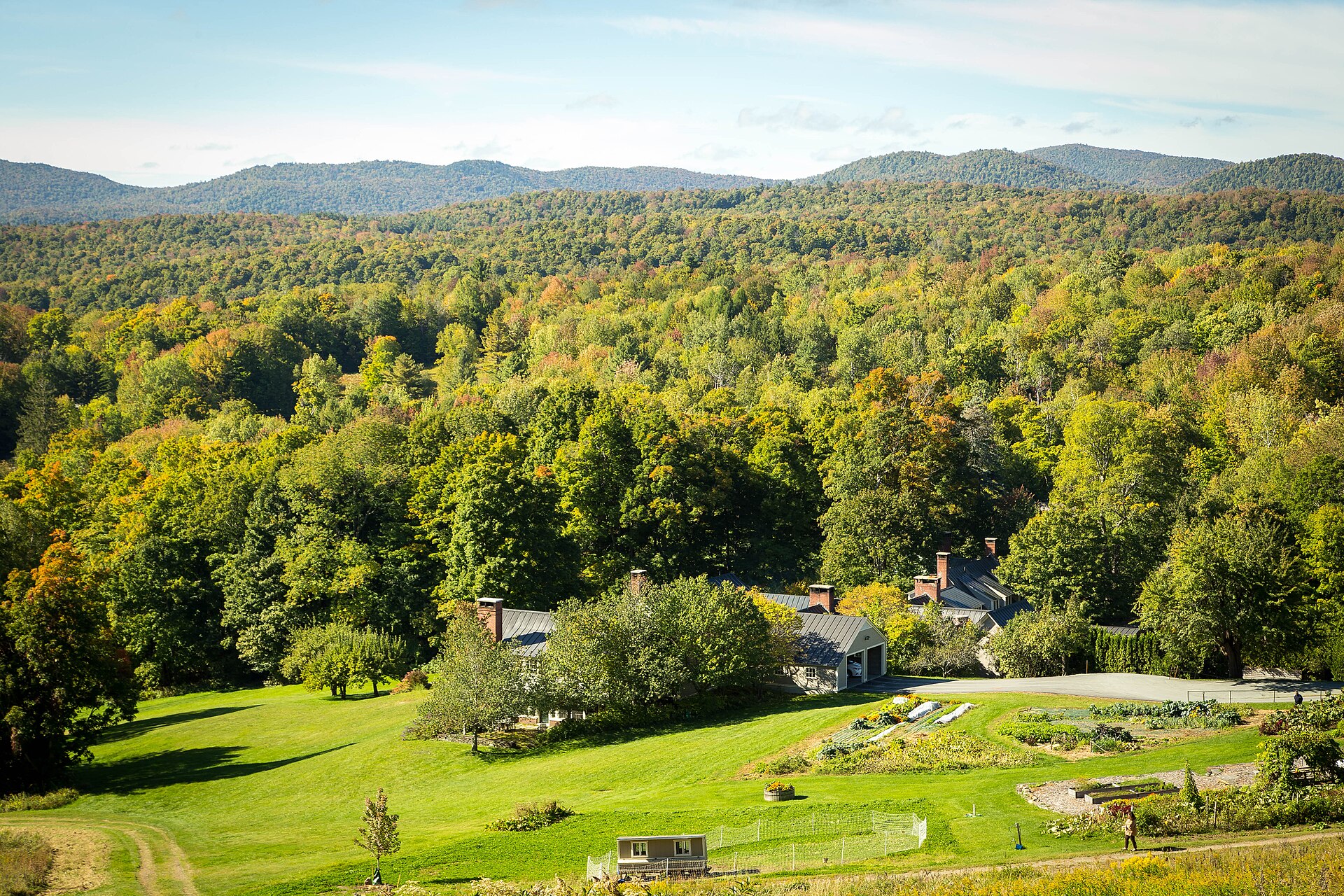 Twin Farms Ski Hill — Alpine village in United States