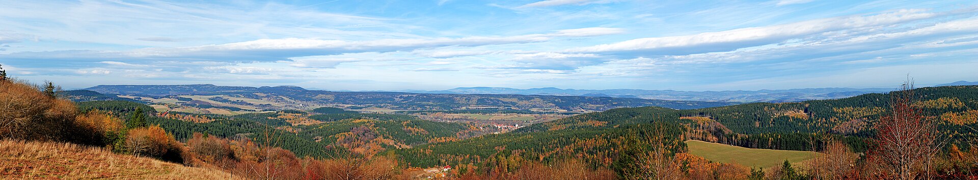 Zieleniec — Alpine village in Poland
