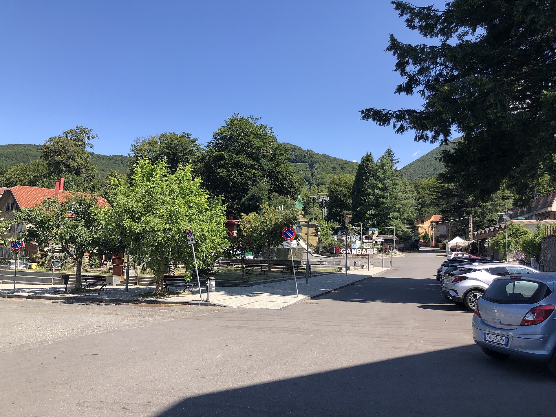 Gambarie, mountain village in Italy