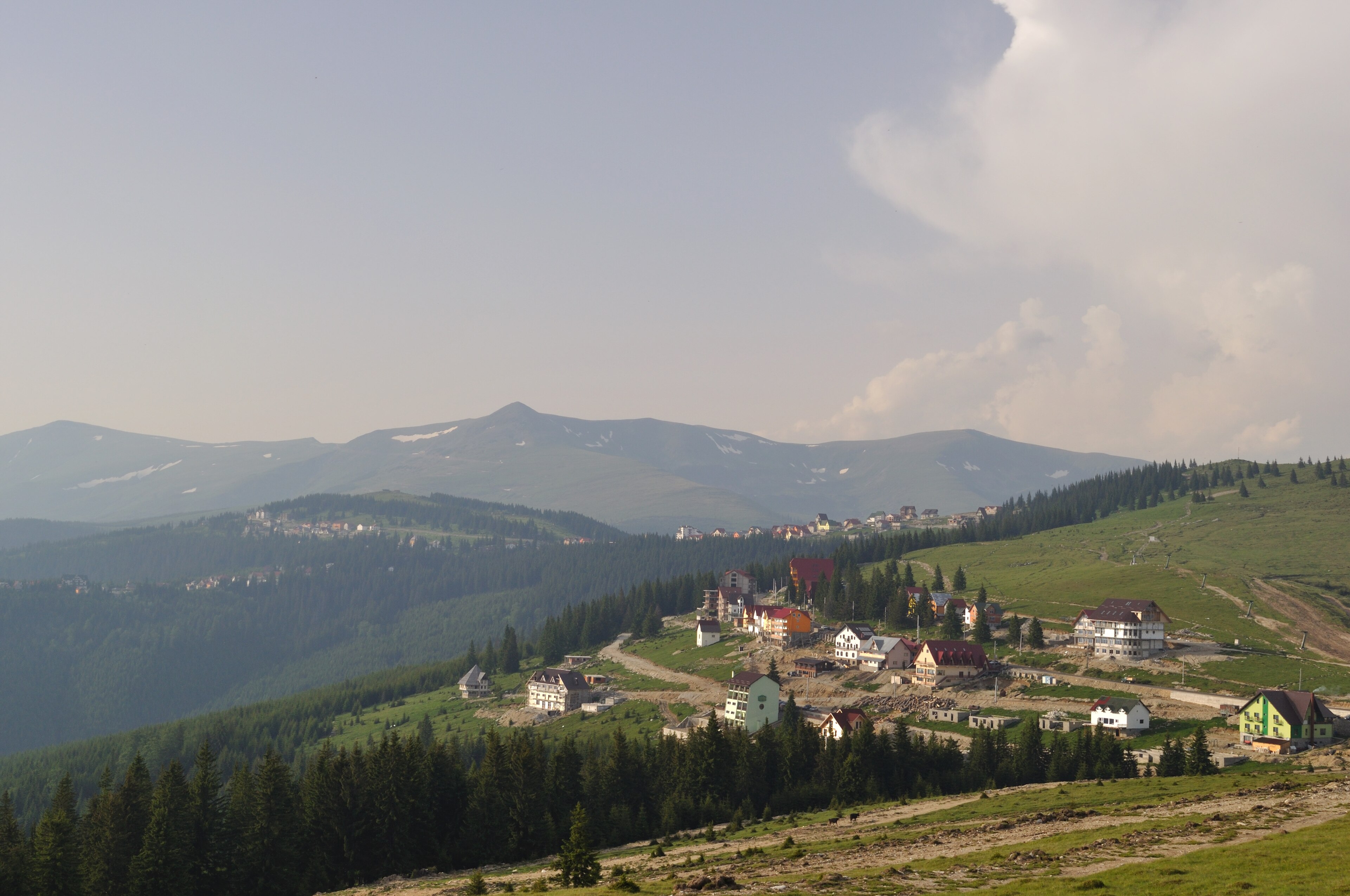 Rânca, mountain village in Romania