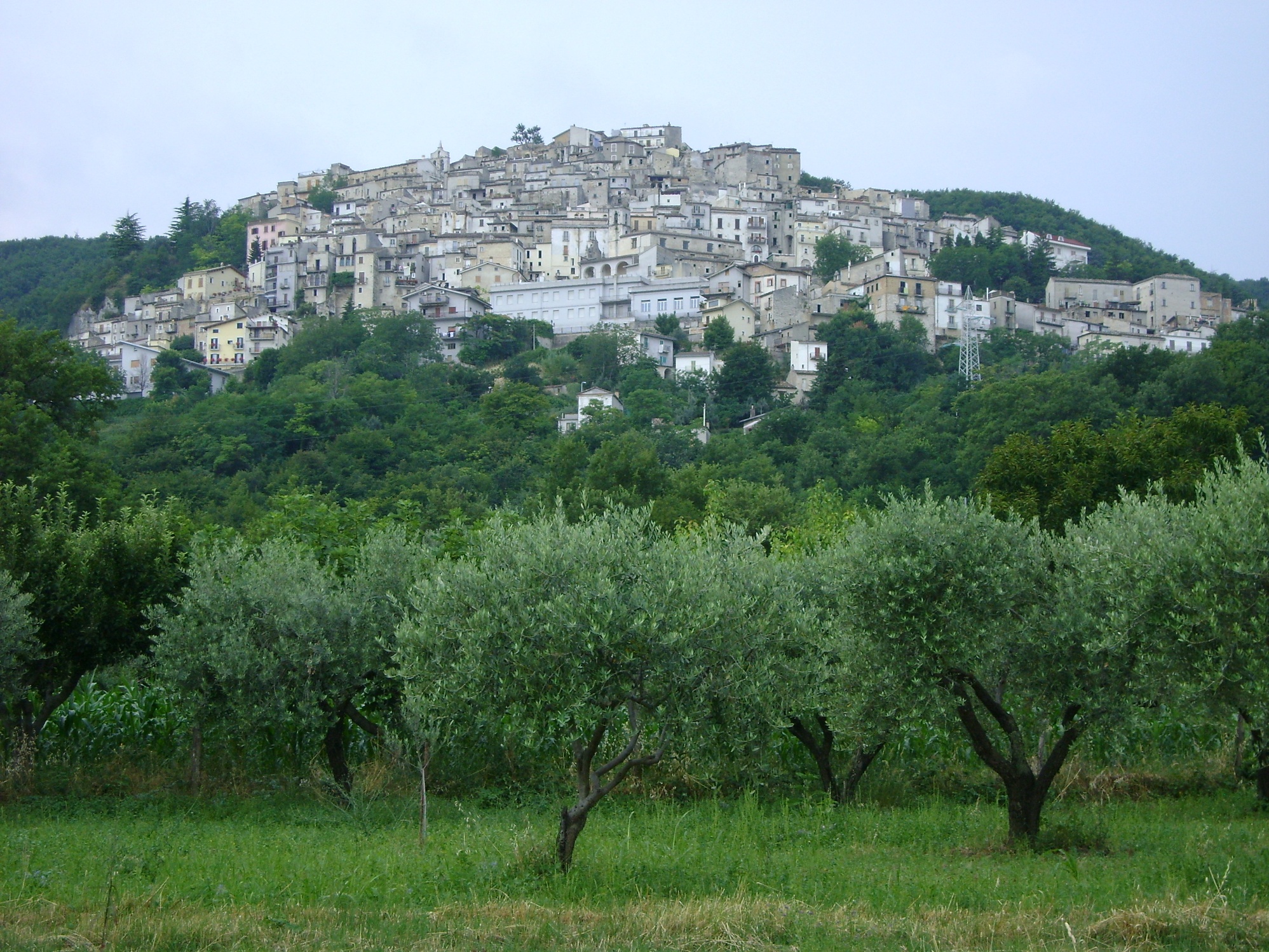 Pretoro, mountain village in Italy