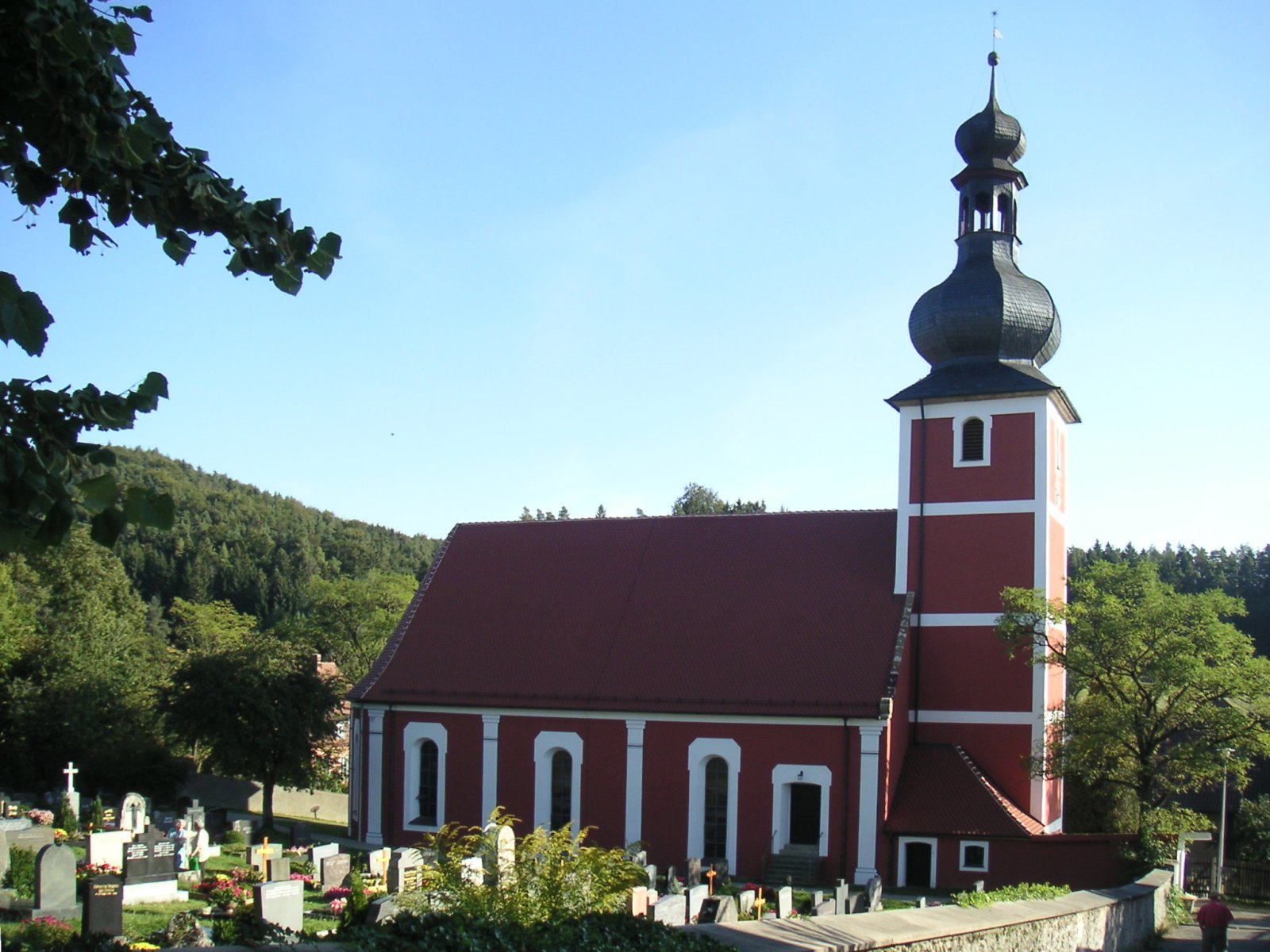 Etzelwang, mountain village in Germany