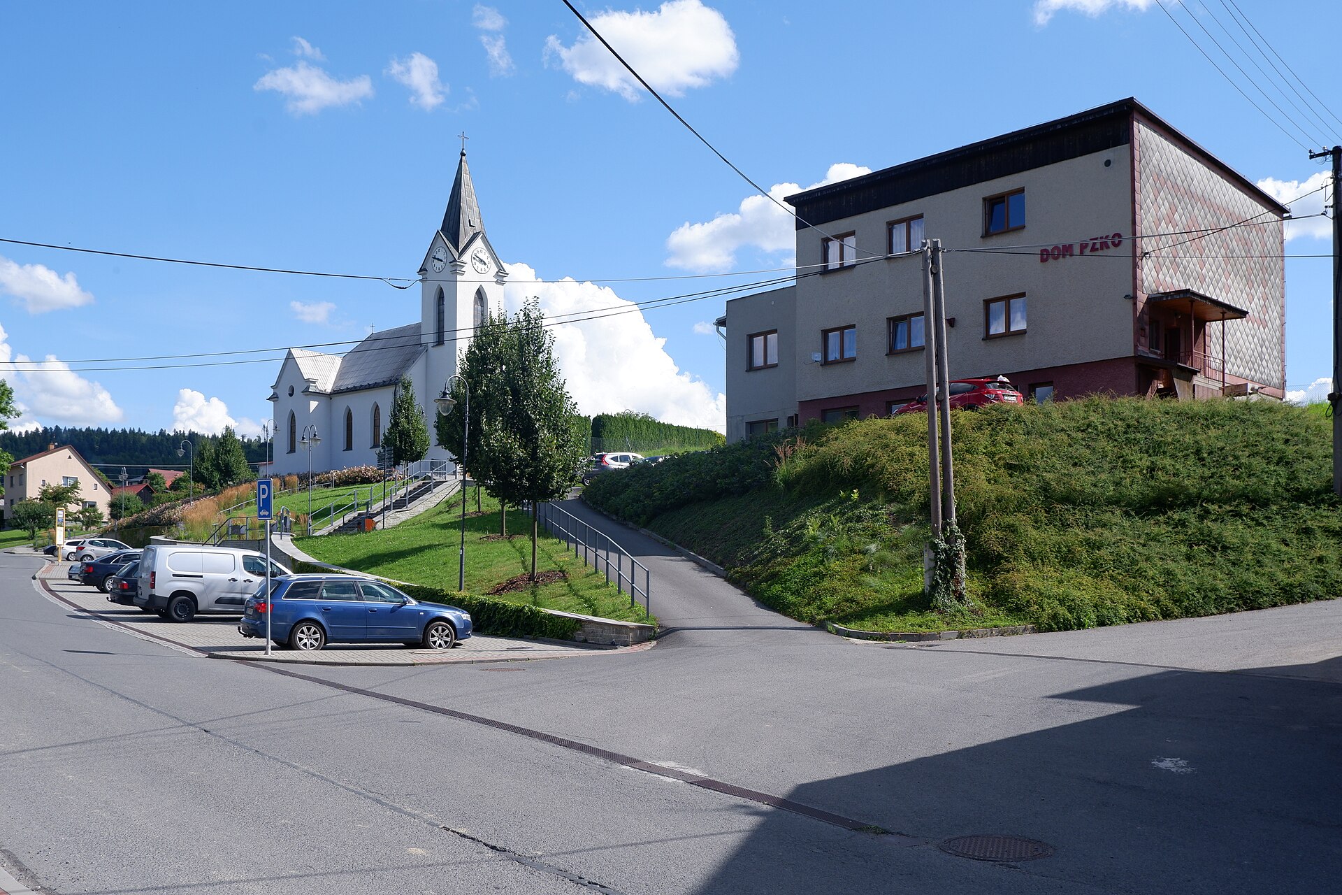 Bukovec — Alpine village in Czechia