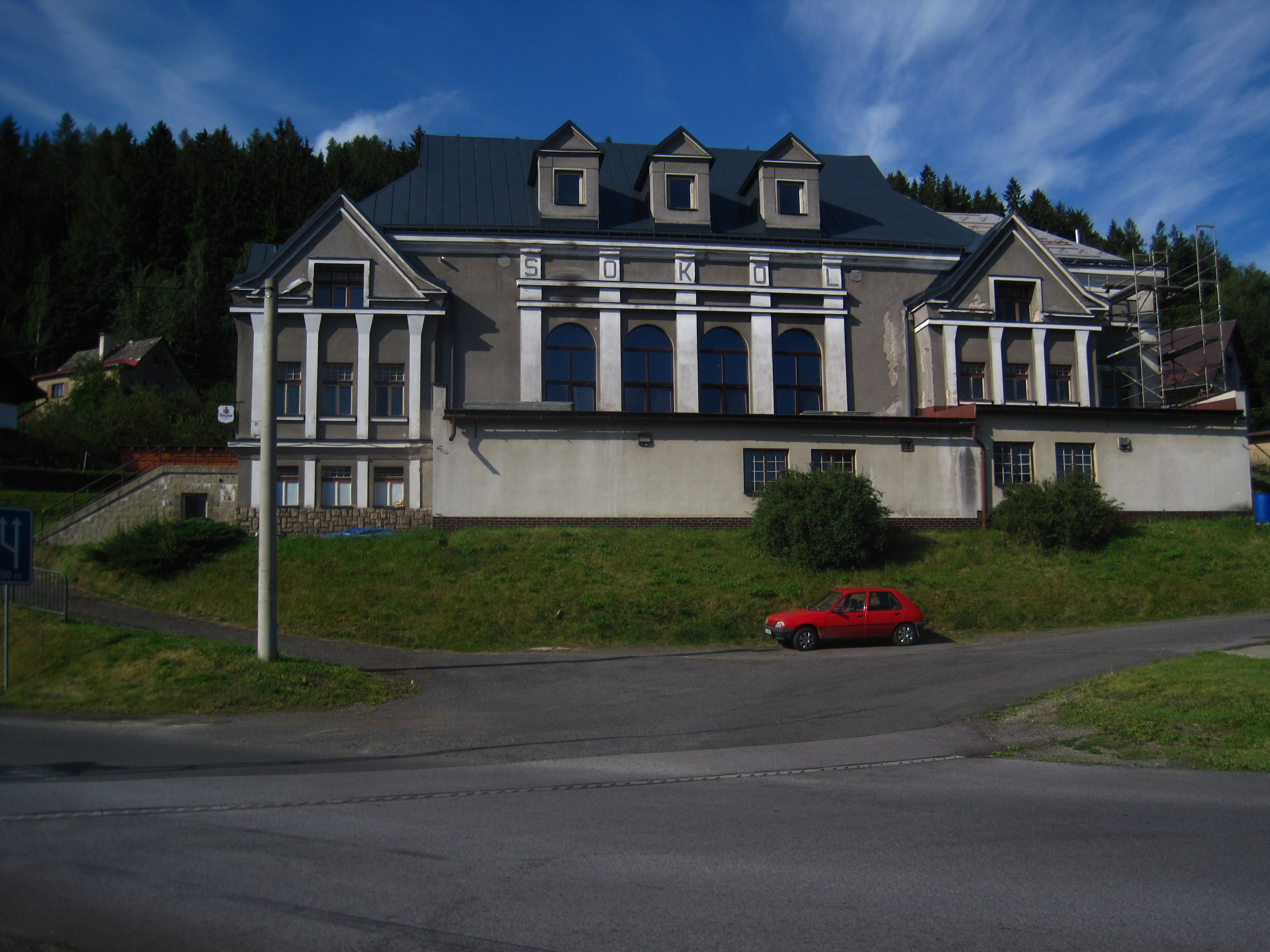 Plavy — Alpine village in Czechia