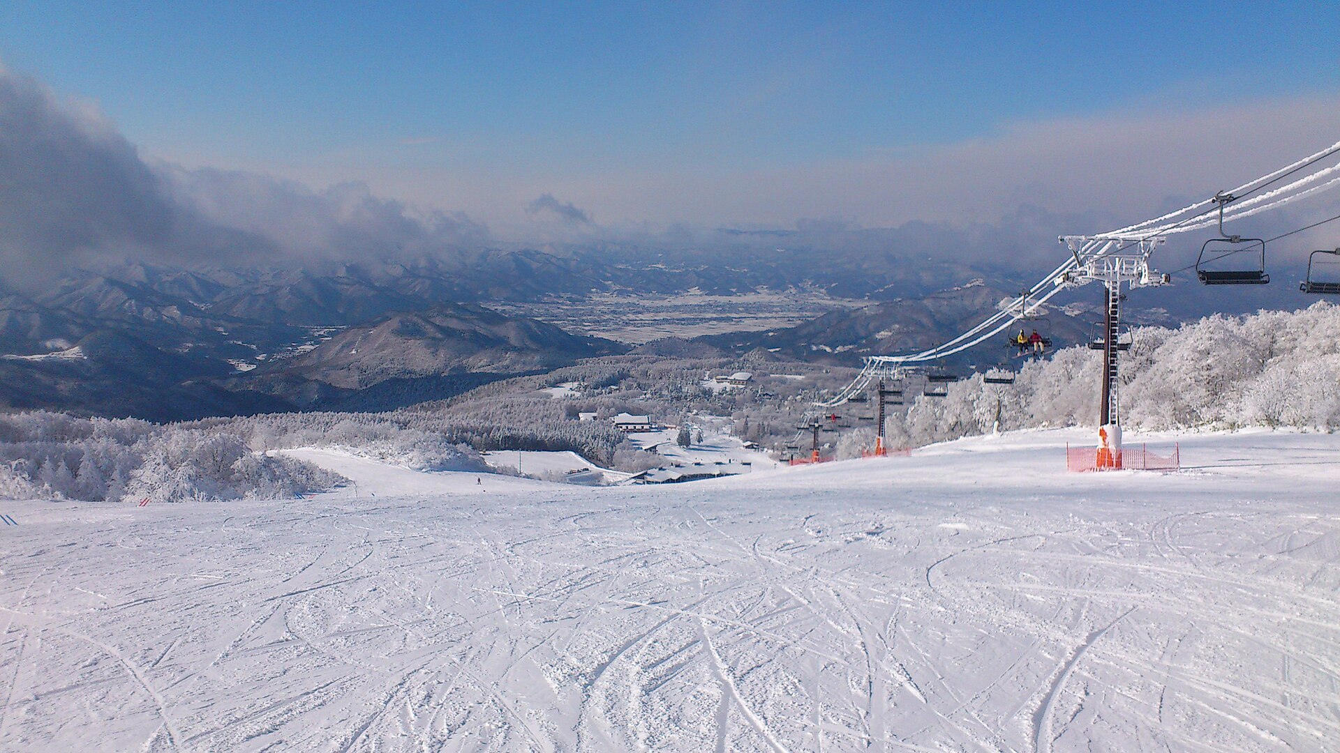 Zao Liza World, mountain village in Japan