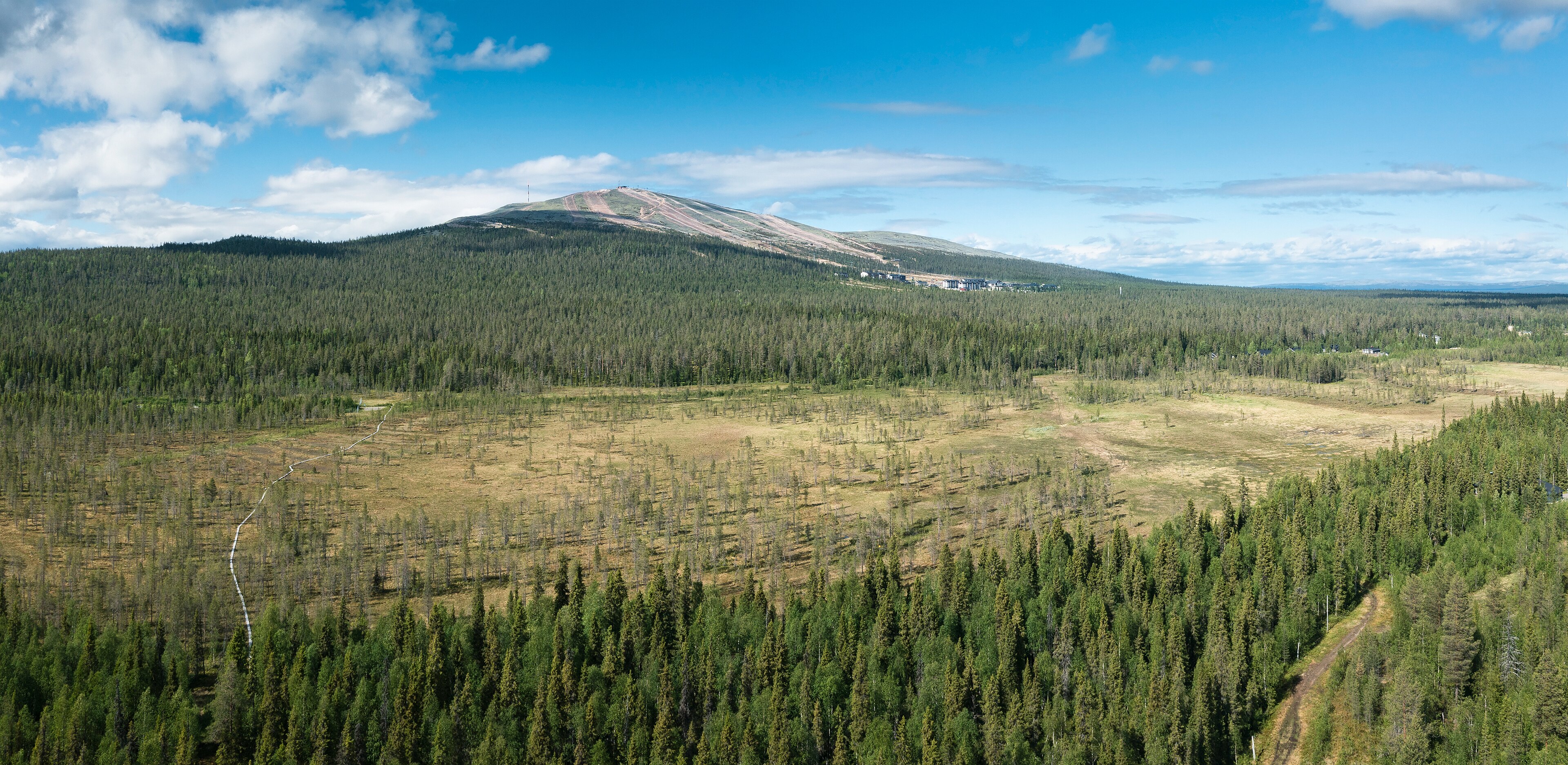 Ylläs, mountain village in Finland
