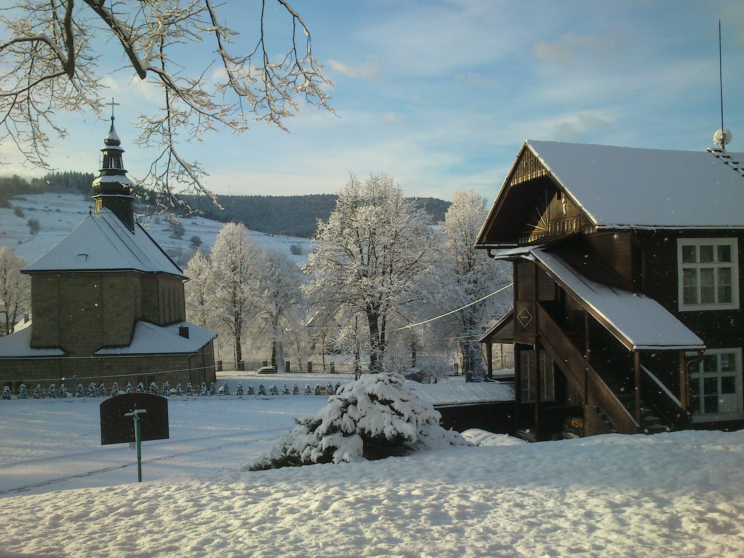 Skomielna Czarna — Alpine village in Poland