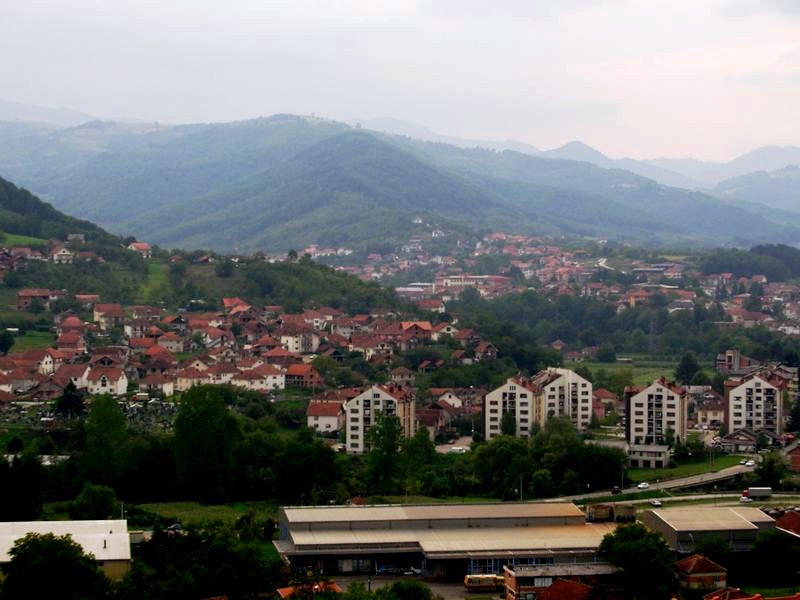 Brus Municipality, mountain village in Serbia