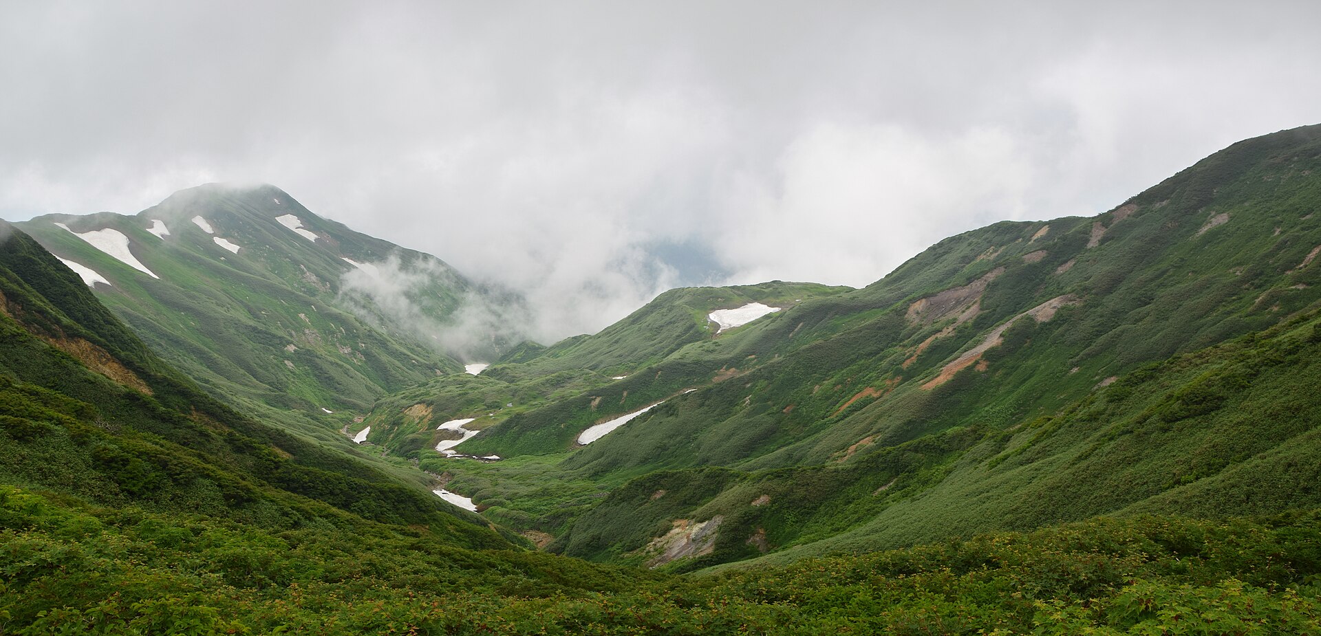 Mount Gassan Ski Resort, mountain village in Japan