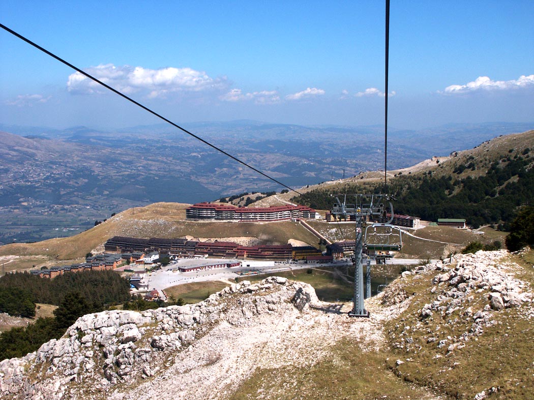 Campitello Matese, mountain village in Italy
