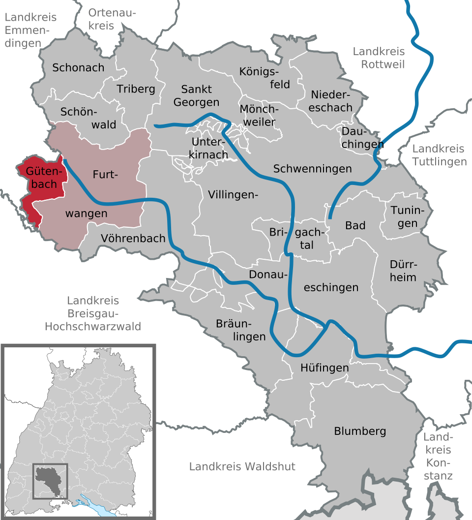 Gütenbach — Alpine village in Germany