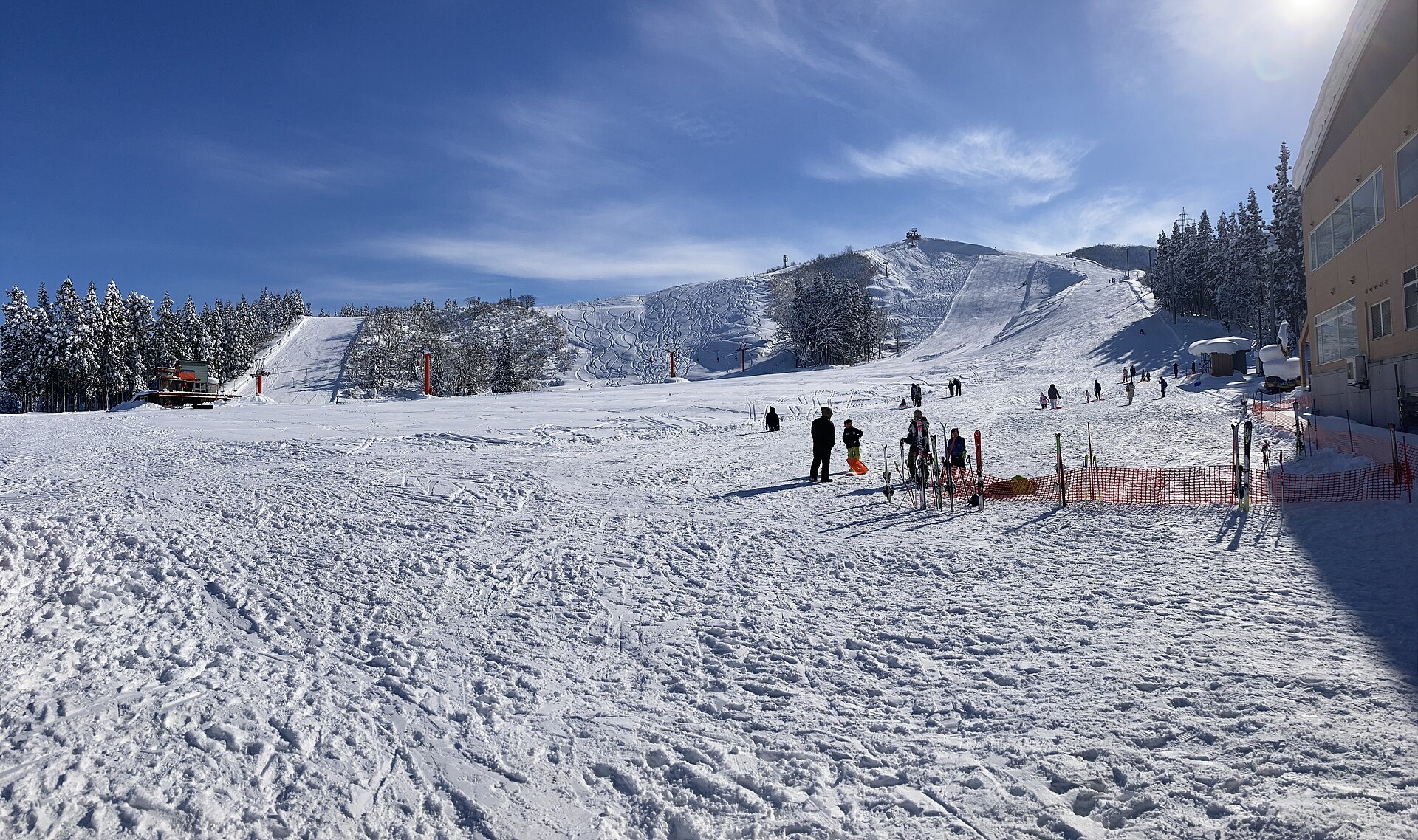 Yakushi Ski Area, mountain village in Japan