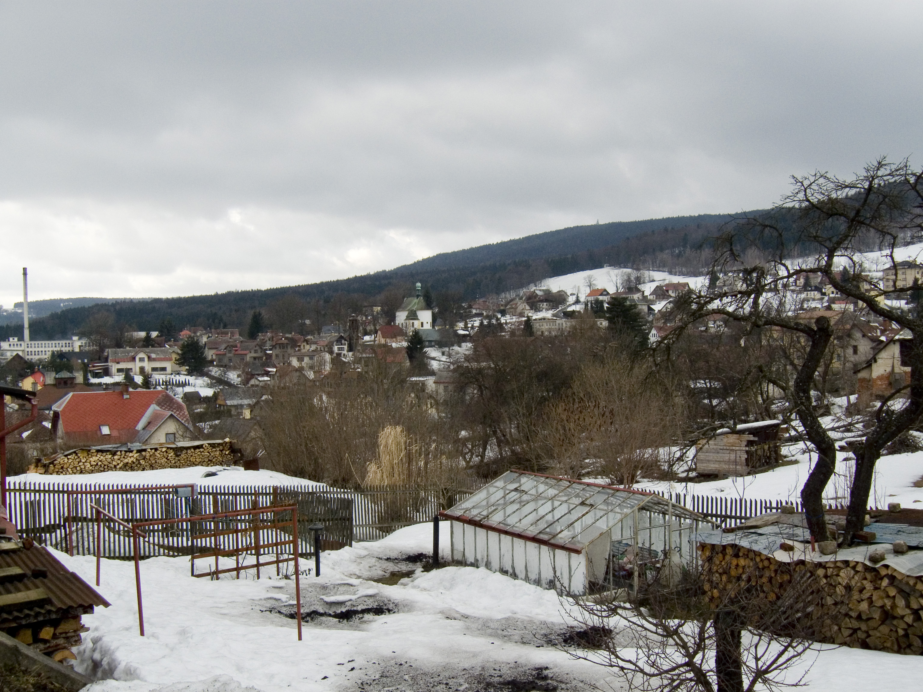 Zásada — Alpine village in Czechia