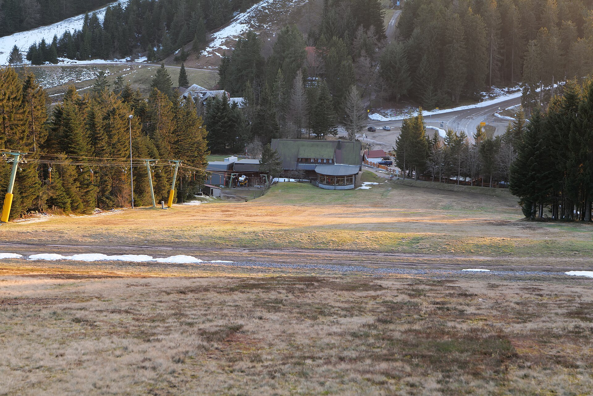 Hundseck, mountain village in Germany