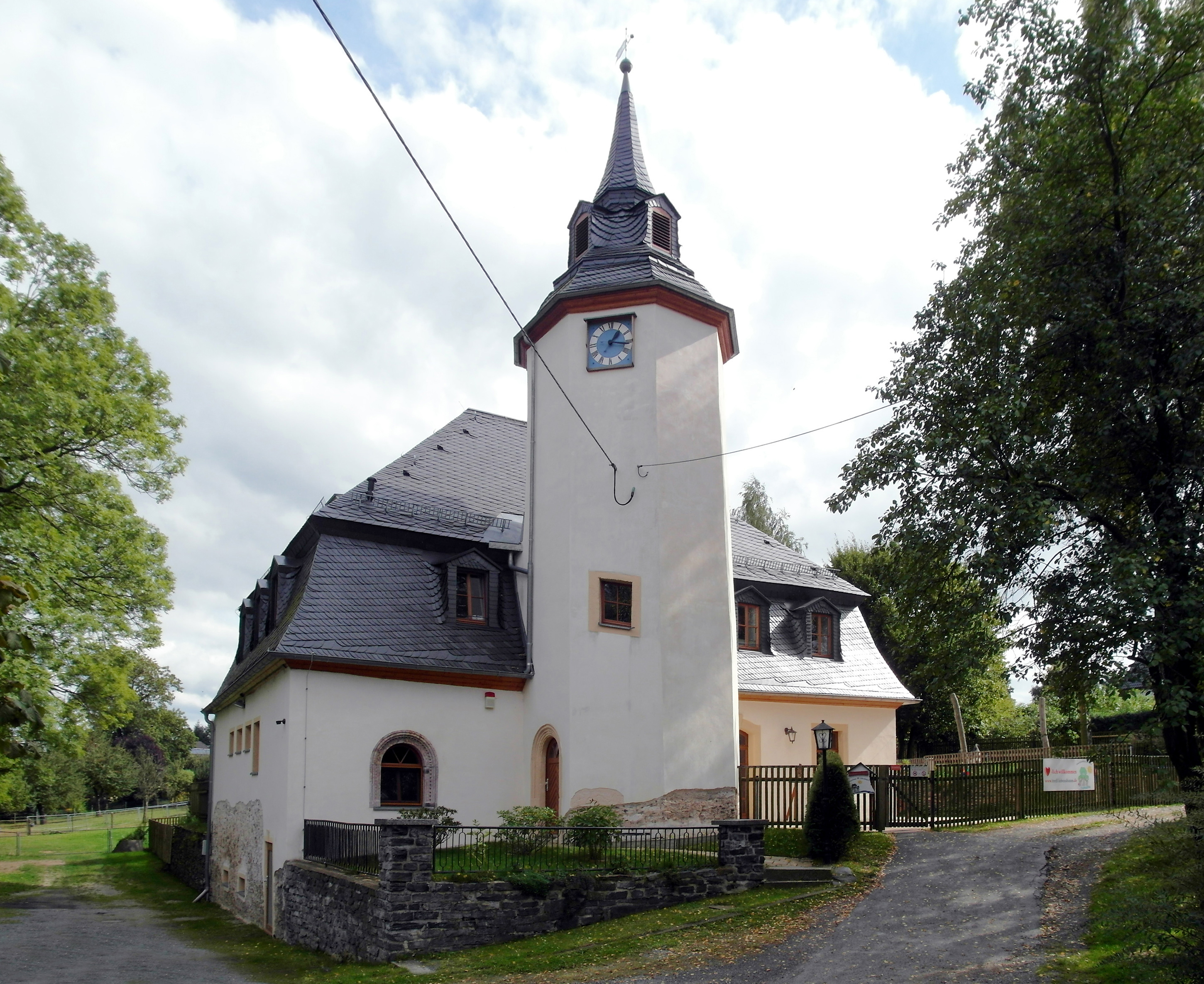 Amtsberg, mountain village in Germany