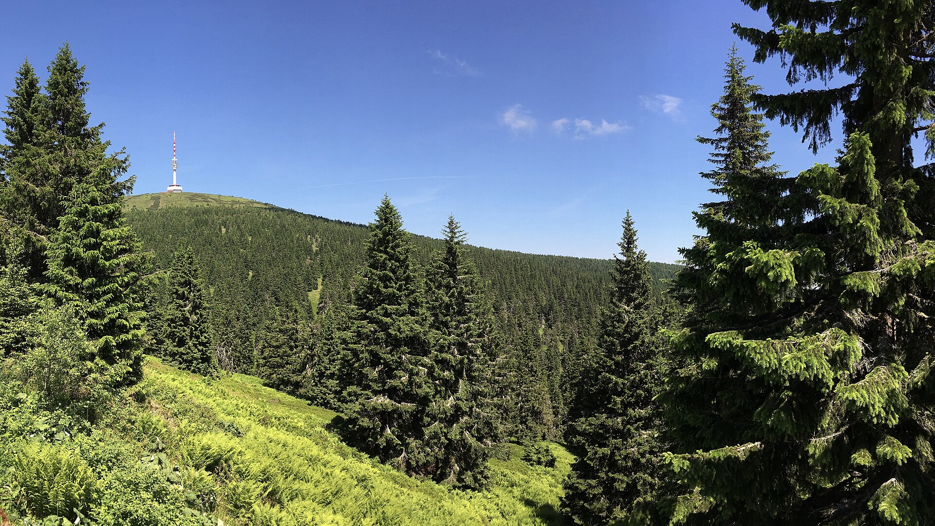 Figura Praděd, mountain village in Czechia
