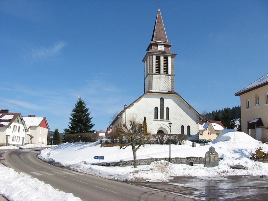 Xonrupt-Longemer, mountain village in France