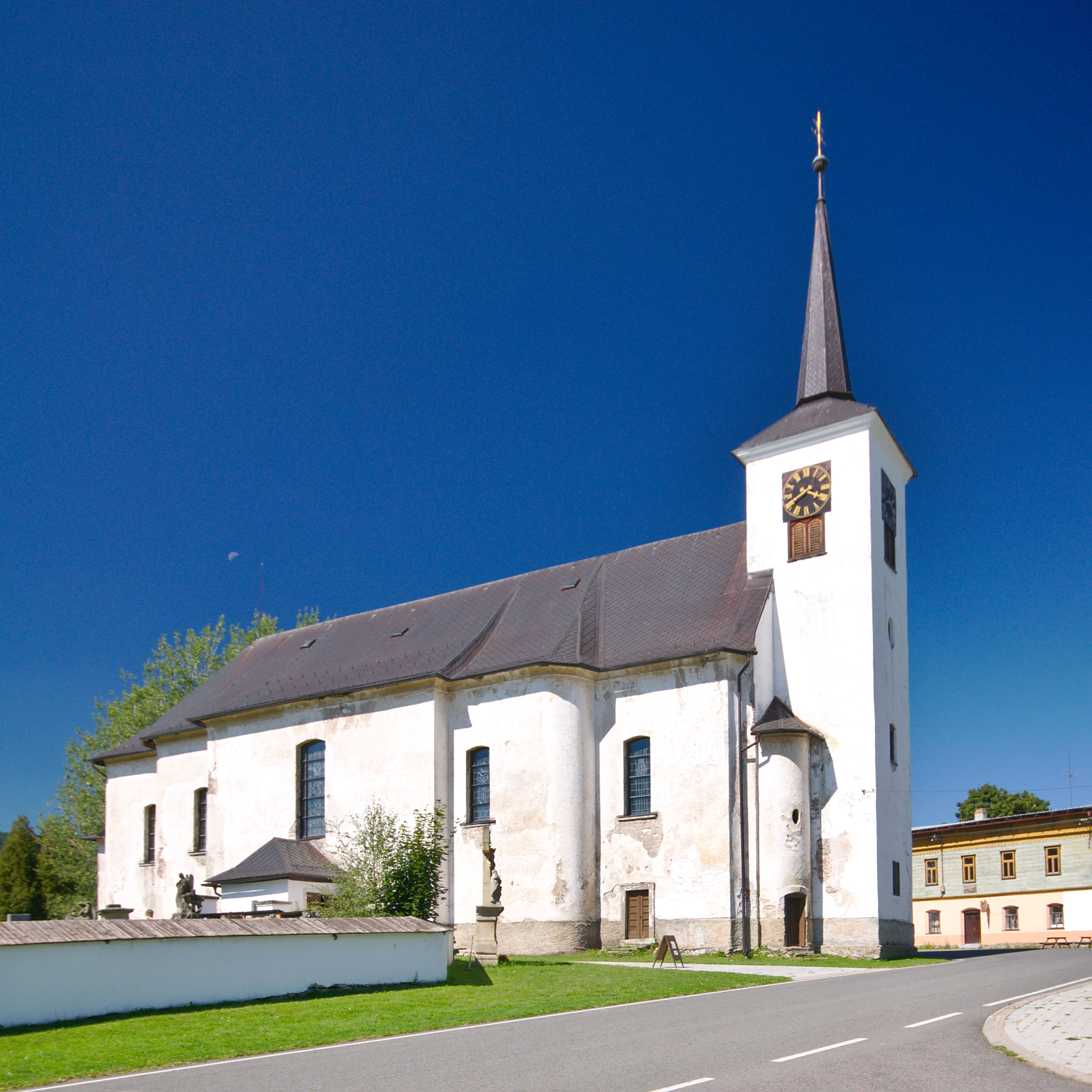Orlické Záhoří, mountain village in Czechia