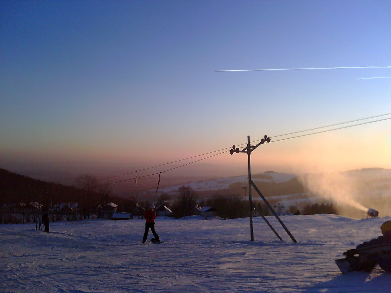 Lyžařský vlek Popelka — Alpine village in Czechia