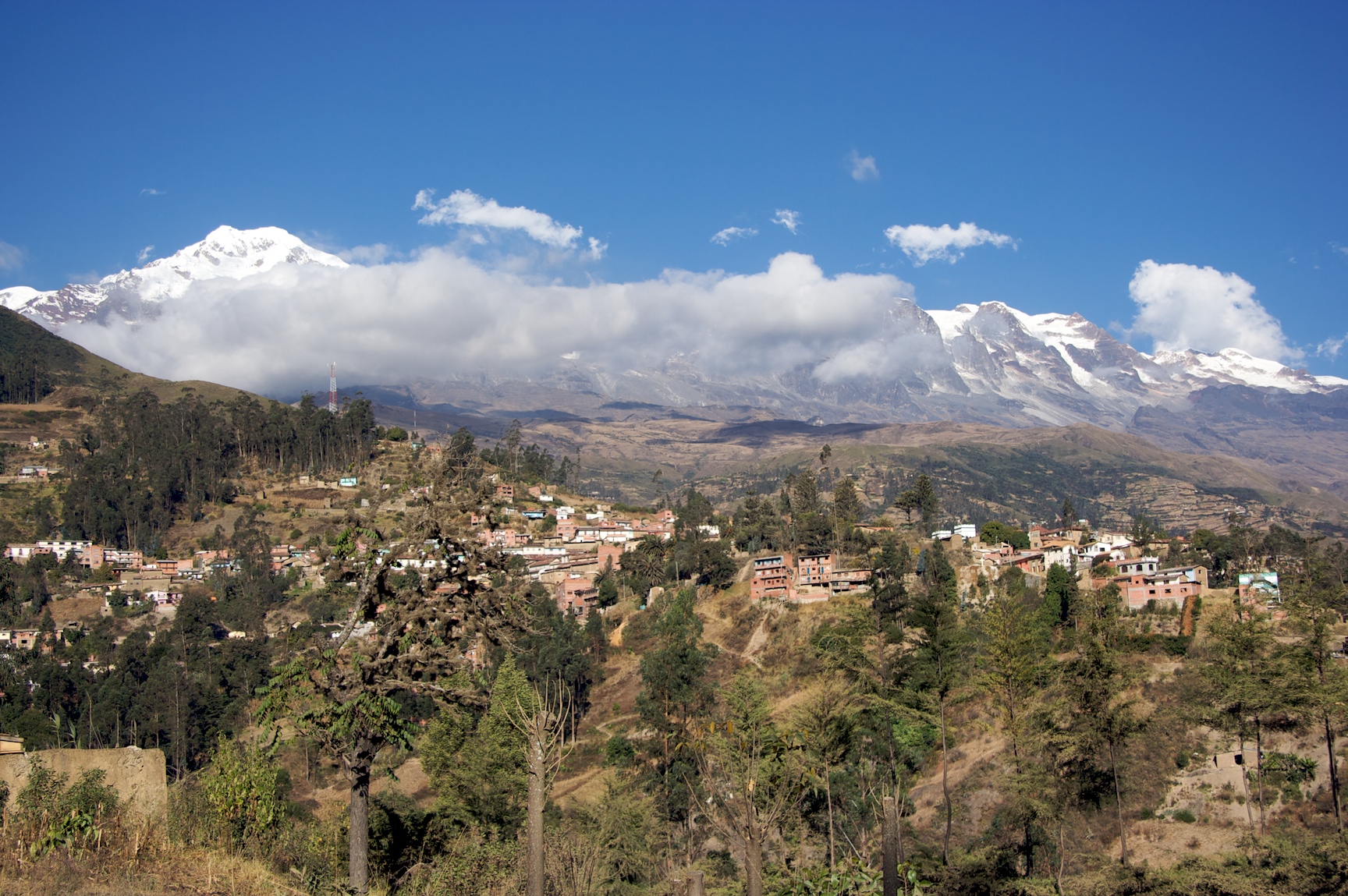 Sorata, mountain village in Bolivia
