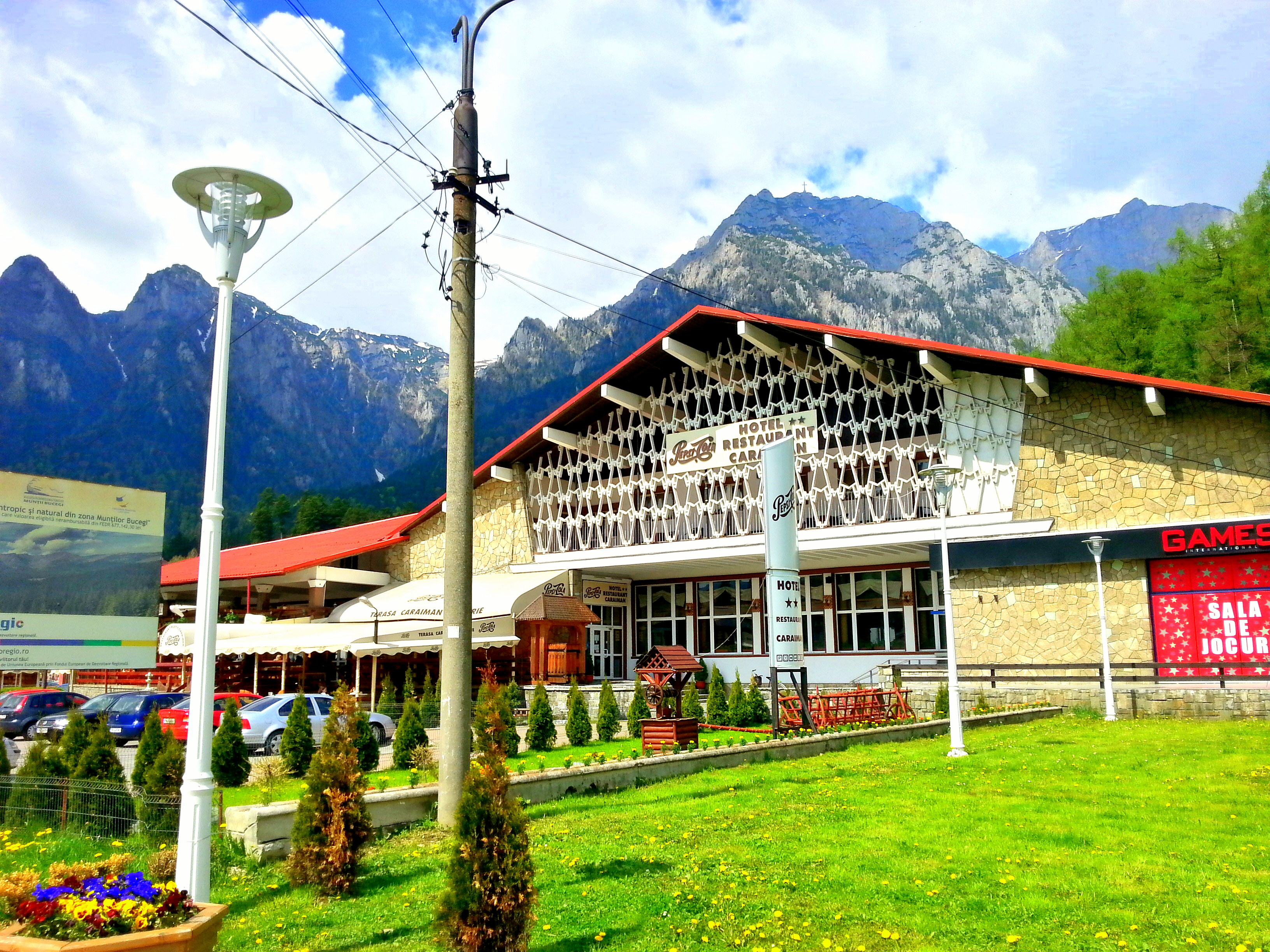 Buşteni — Alpine village in Romania