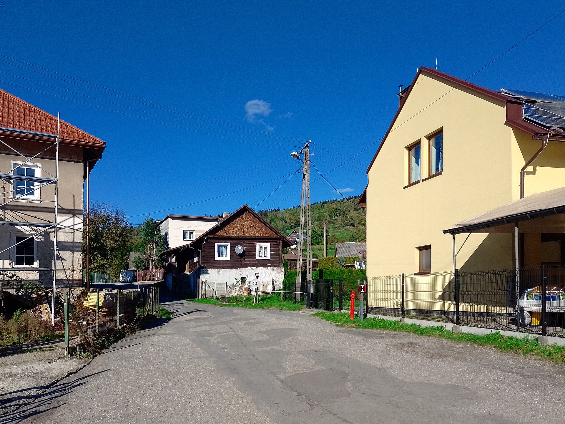Stary Groń — Alpine village in Poland