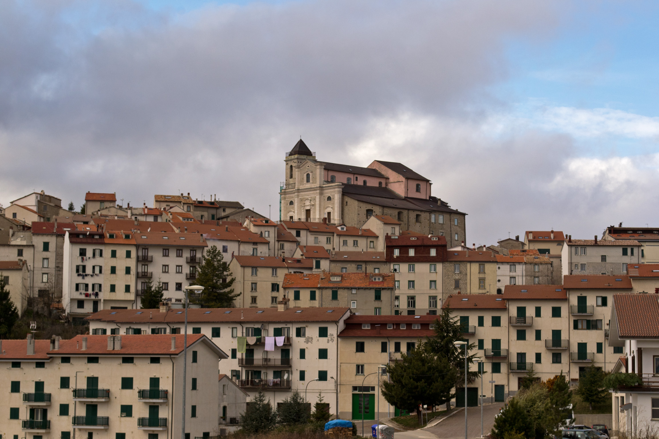 Capracotta, mountain village in Italy