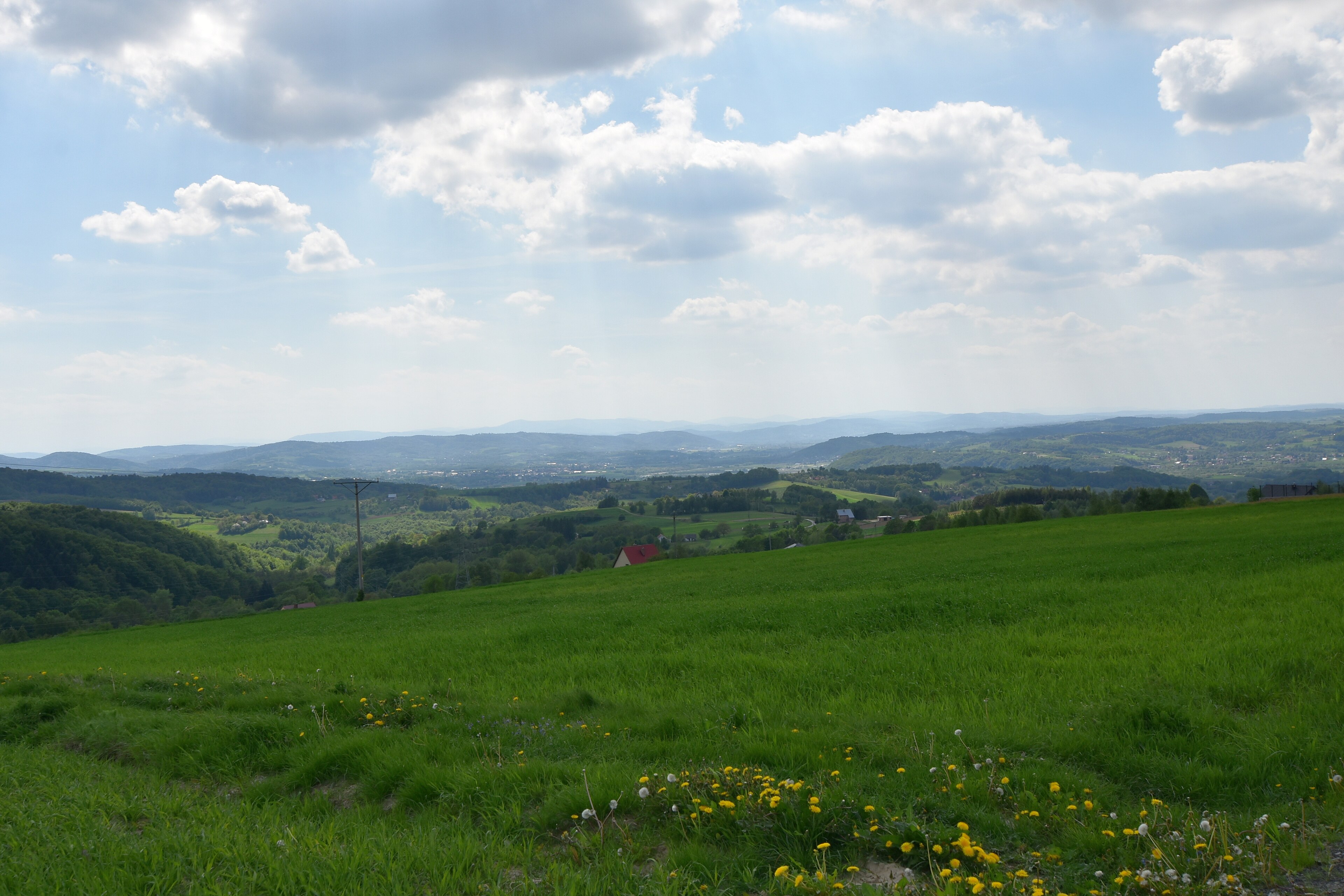 Lubinka — Alpine village in Poland