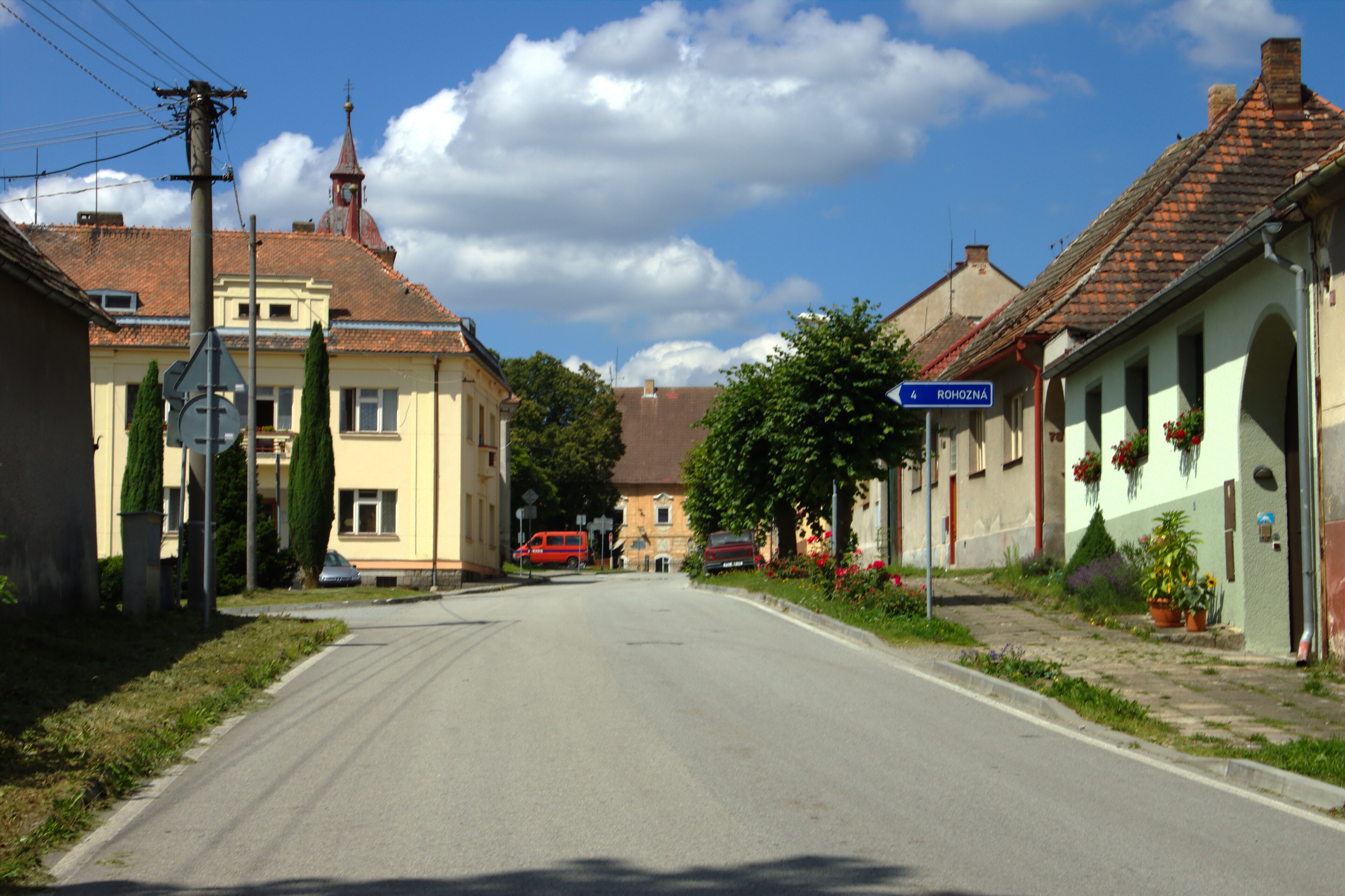 Nový Rychnov — Alpine village in Czechia